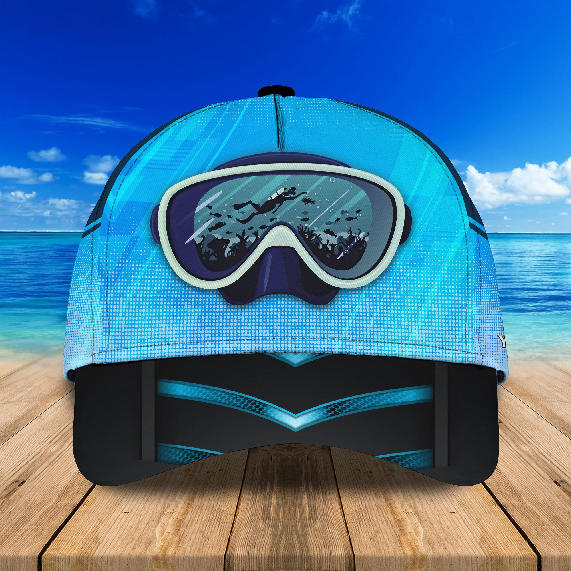 Scuba Personalized Classic Cap