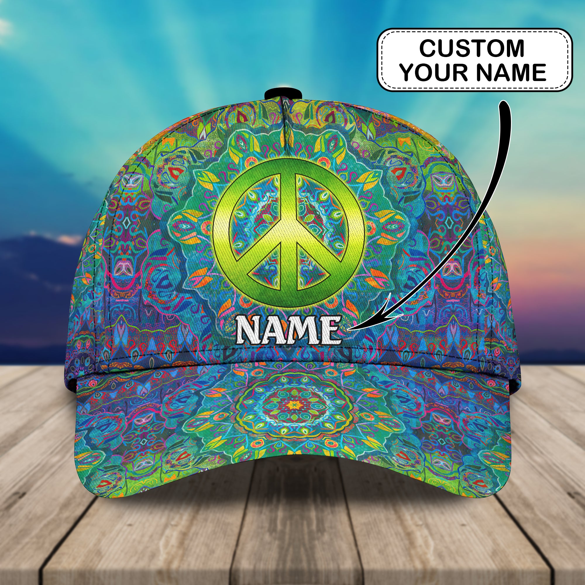 Hippie Vn96 - Personalized Cap 011
