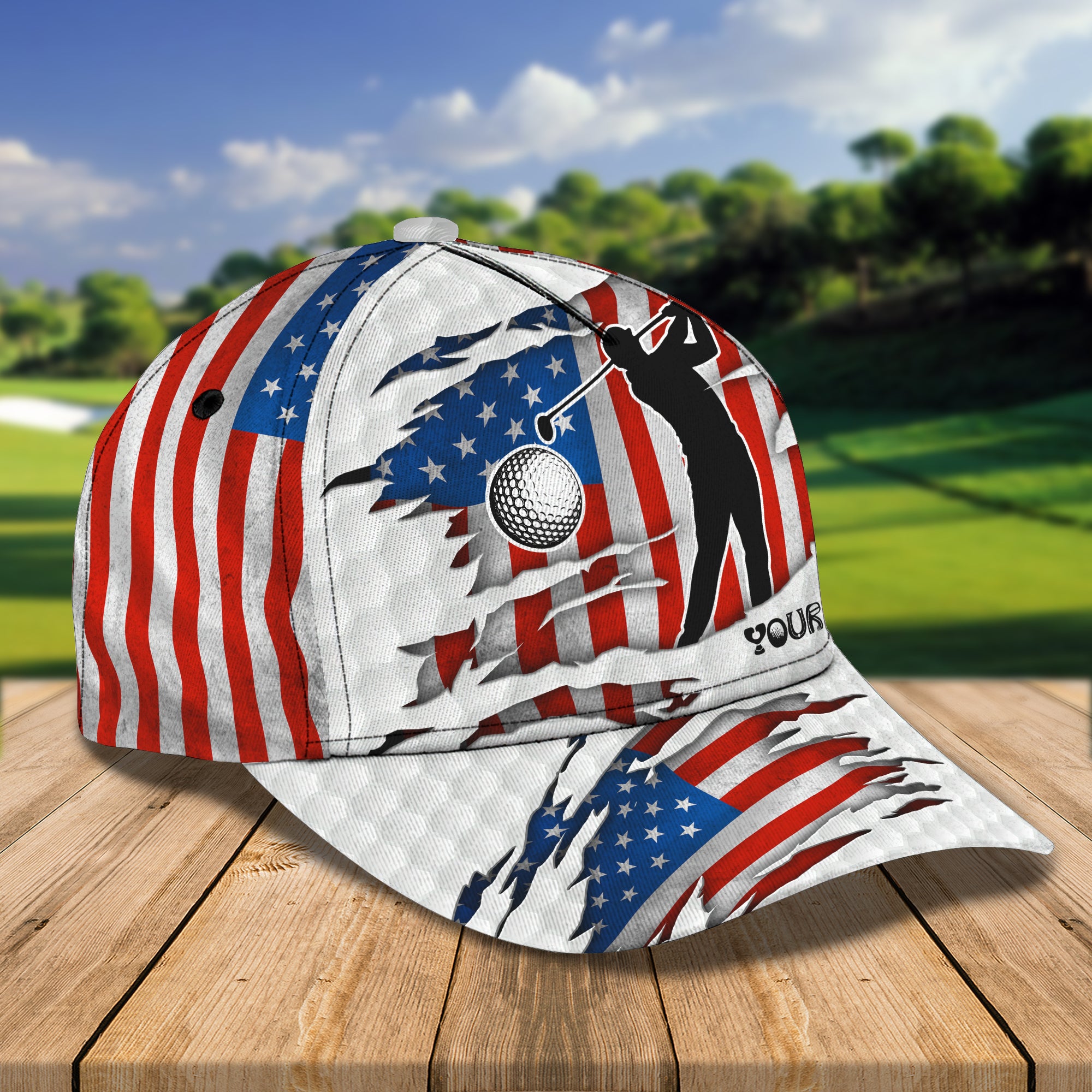 Golf TP01 - Personalized Name Cap - NBTT