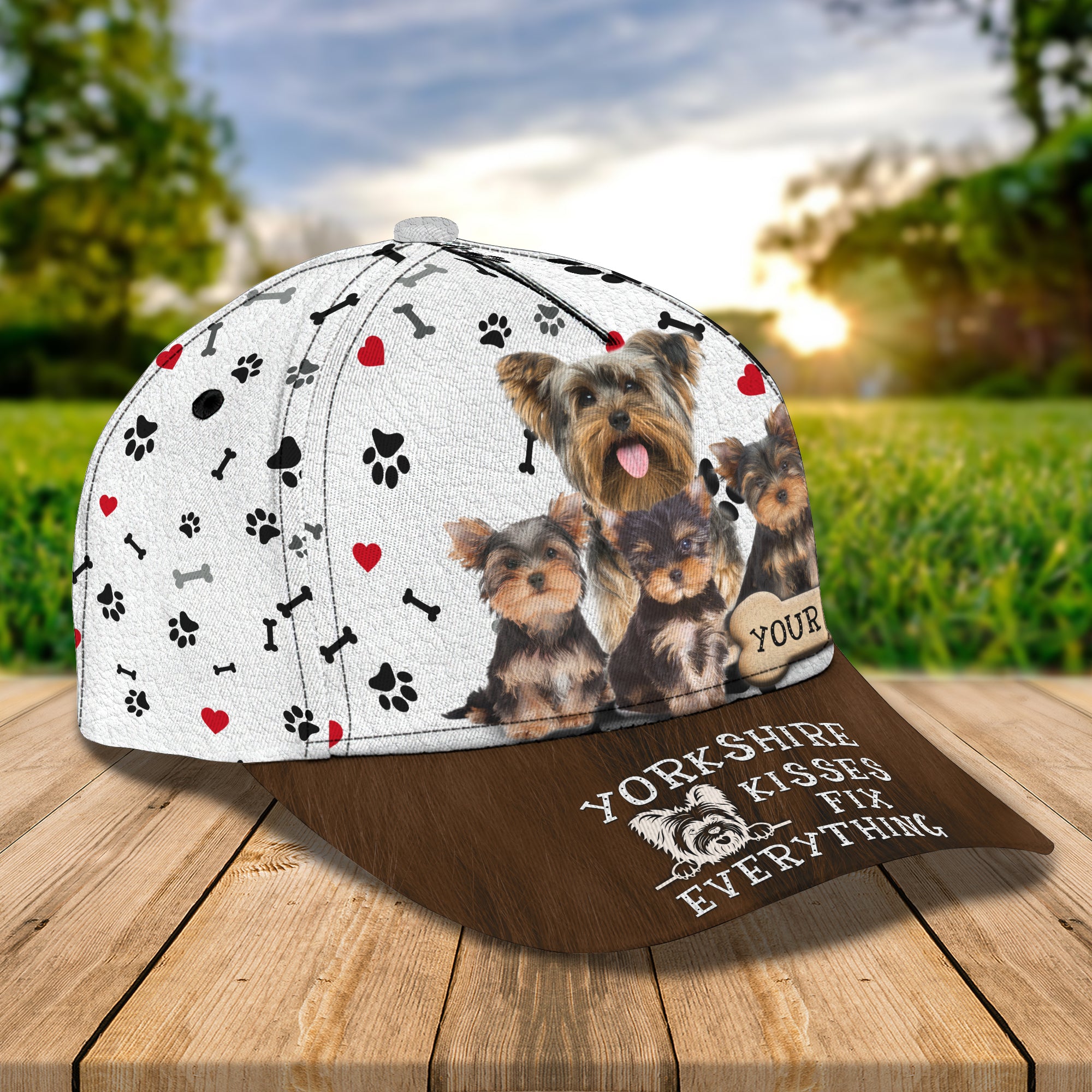 Love Yorkshire - Personalized Name Cap 13 - Tad