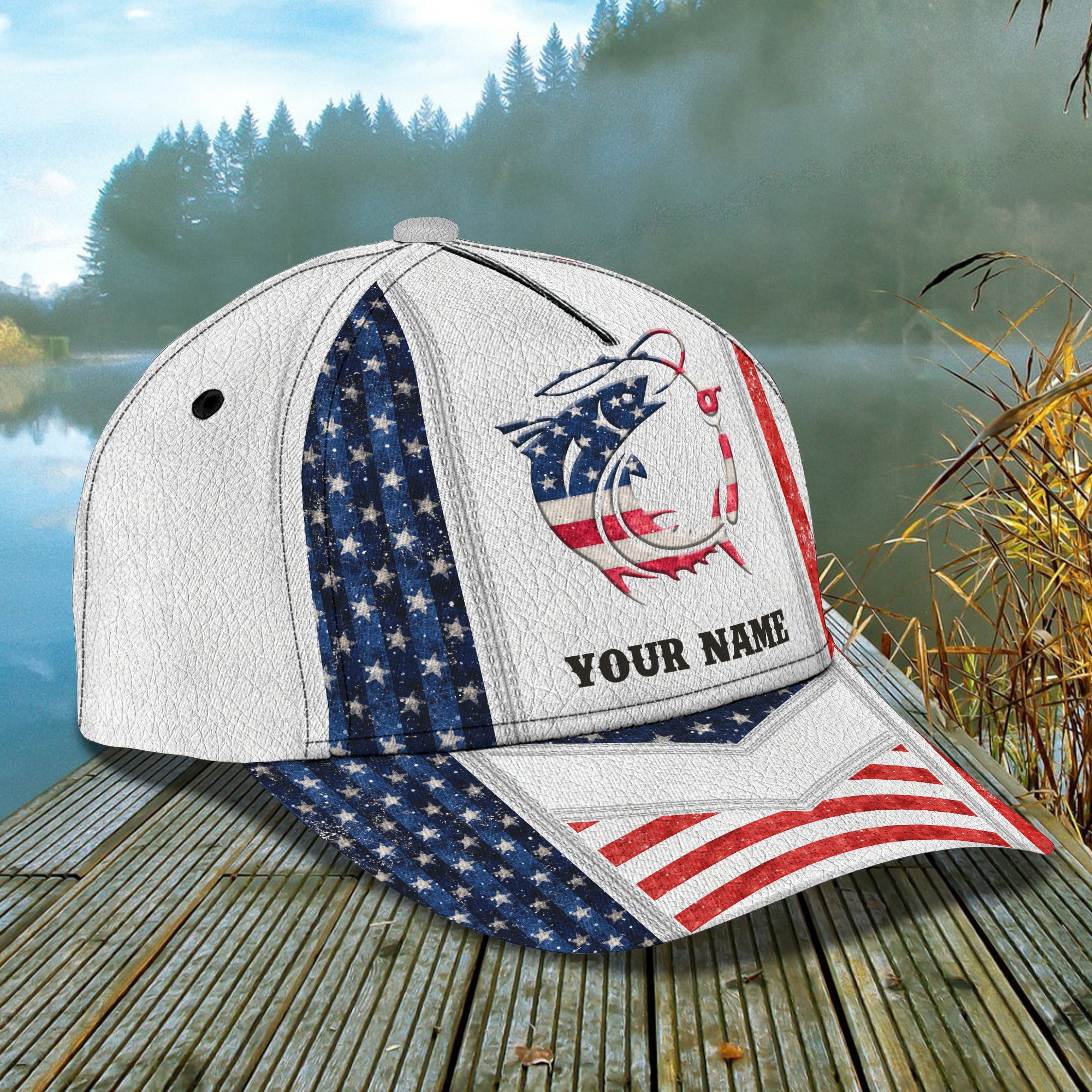FISHING CAP1 - Personalized Name Cap - BY97