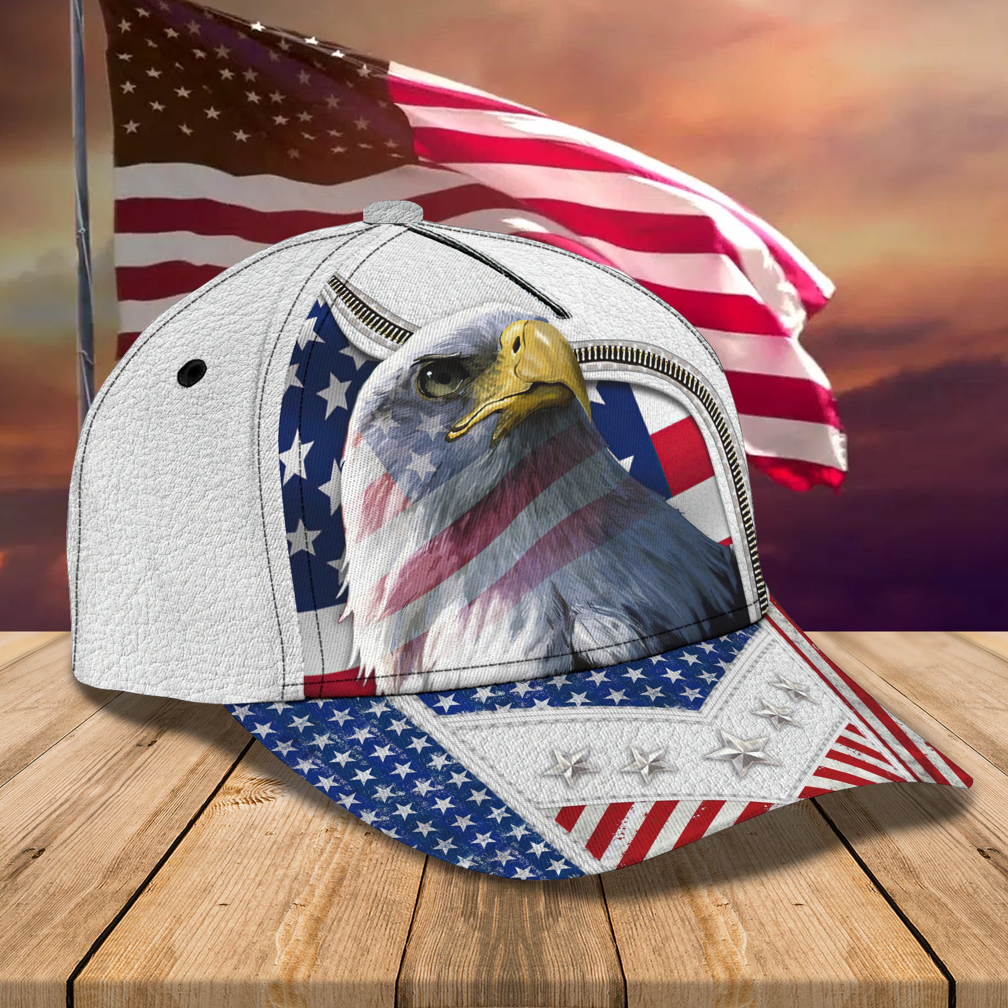 Eagle America - Personalized Name Cap - Urt96
