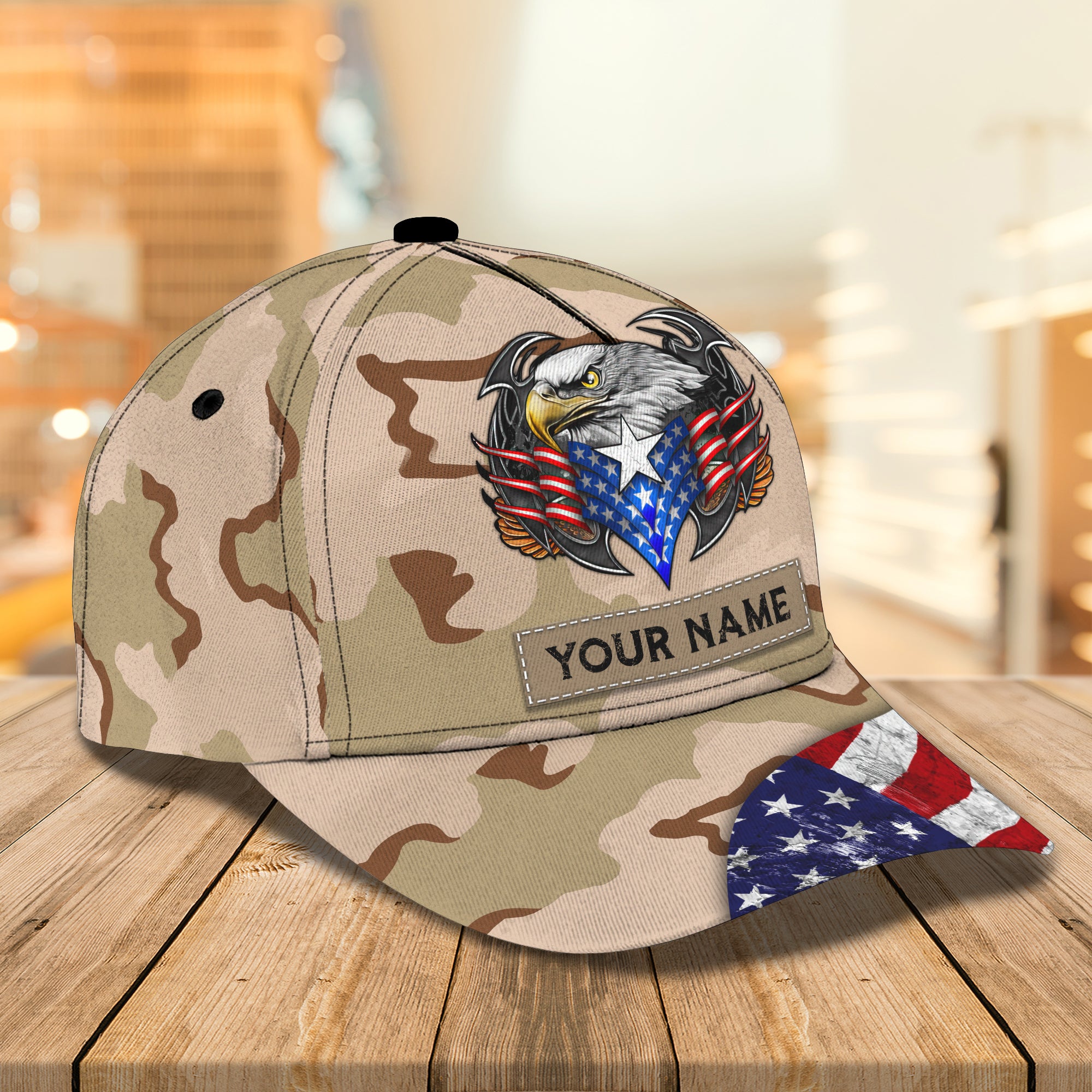 Veteran - Personalized Name Cap - Urt96