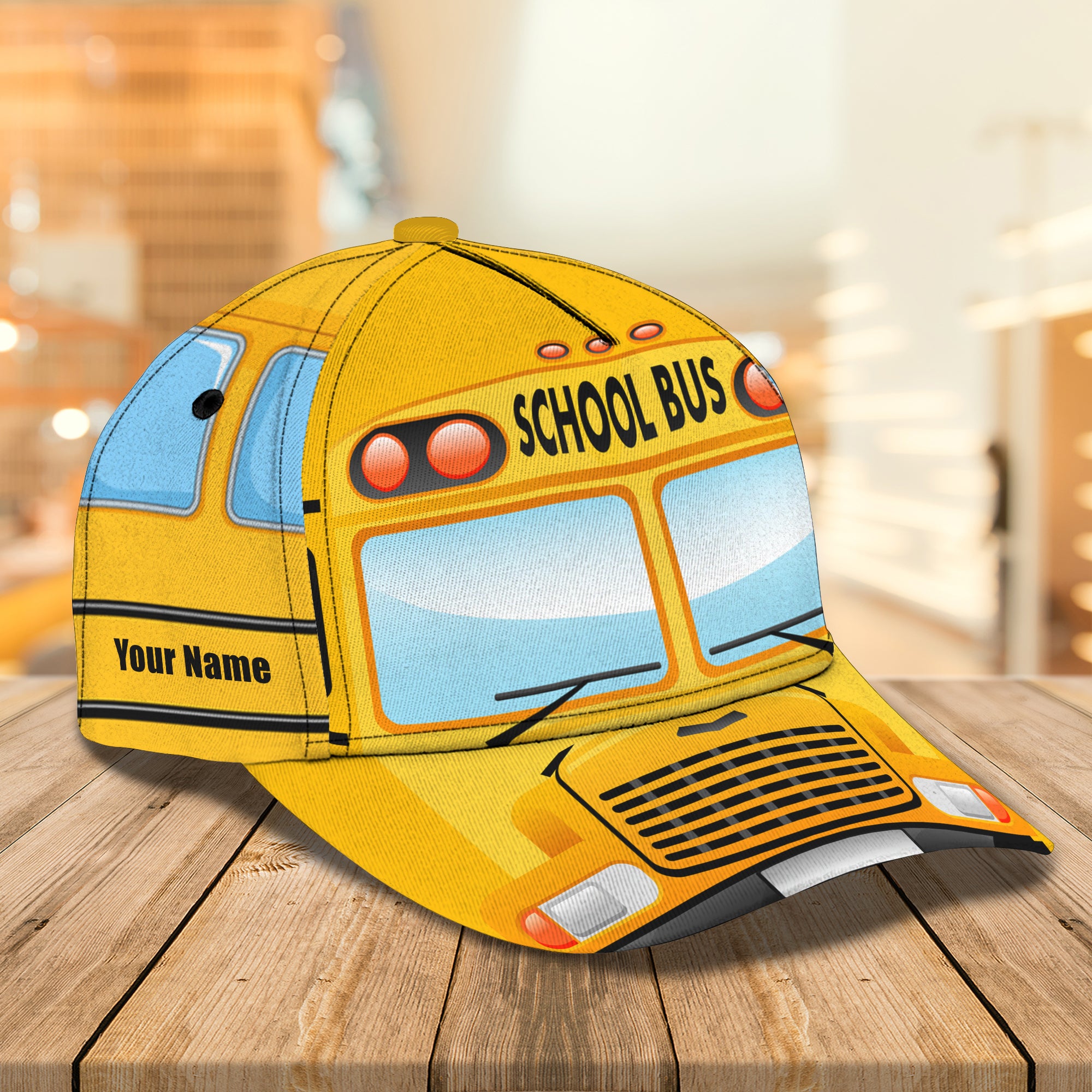Bus - Personalized Name Cap - Tt99-107