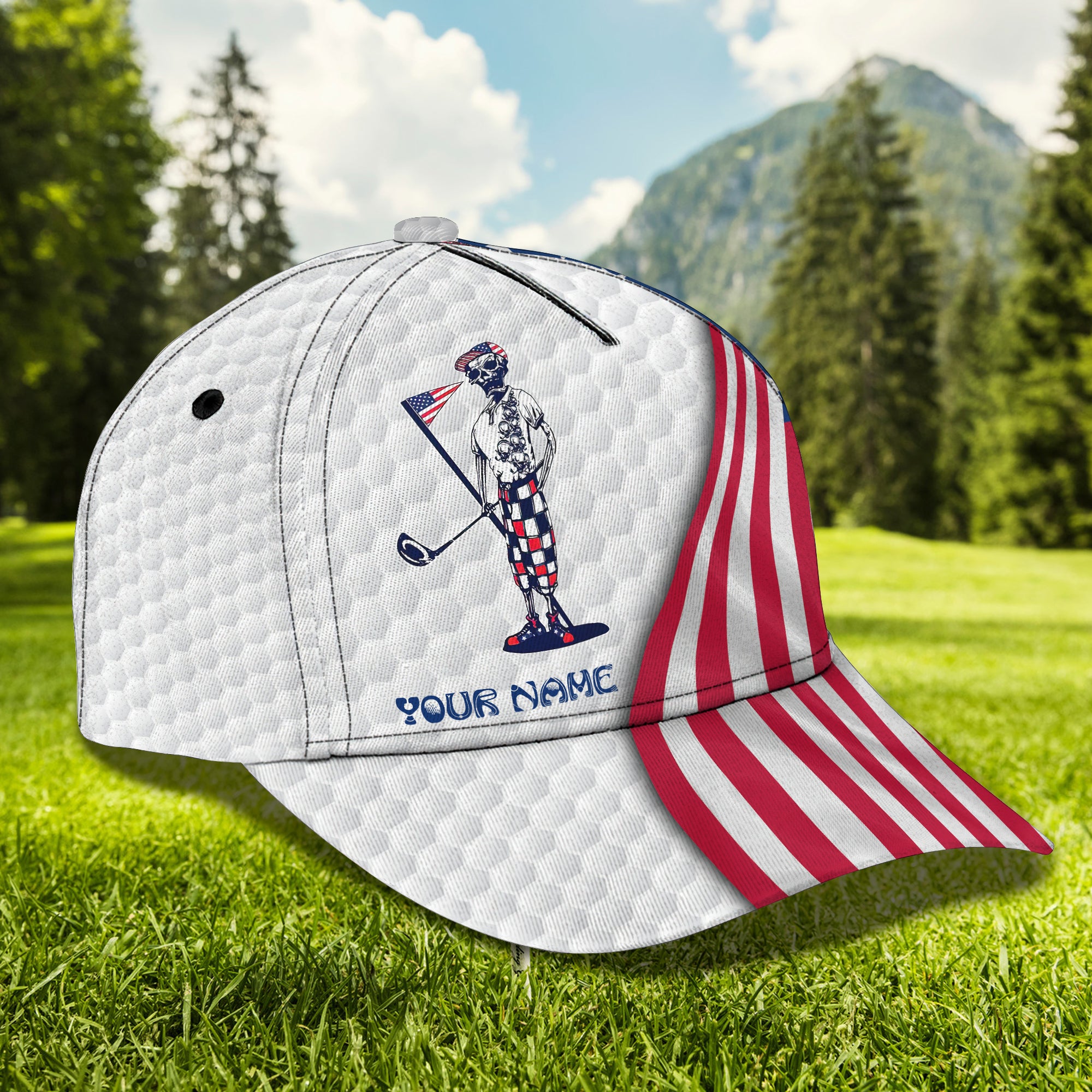 Golf 5 - Personalized Name Cap - HY97