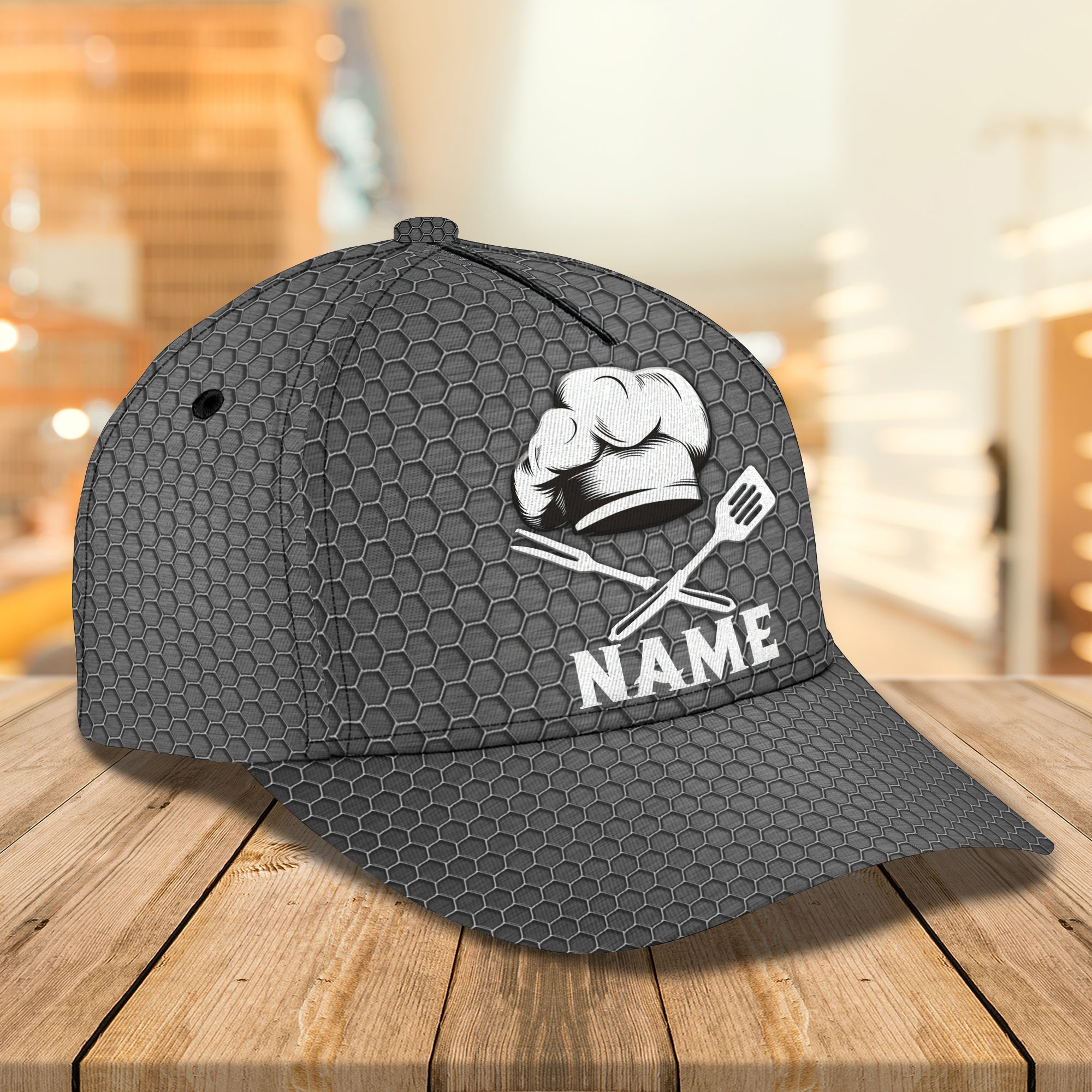 Chef - Personalized Name Cap 9