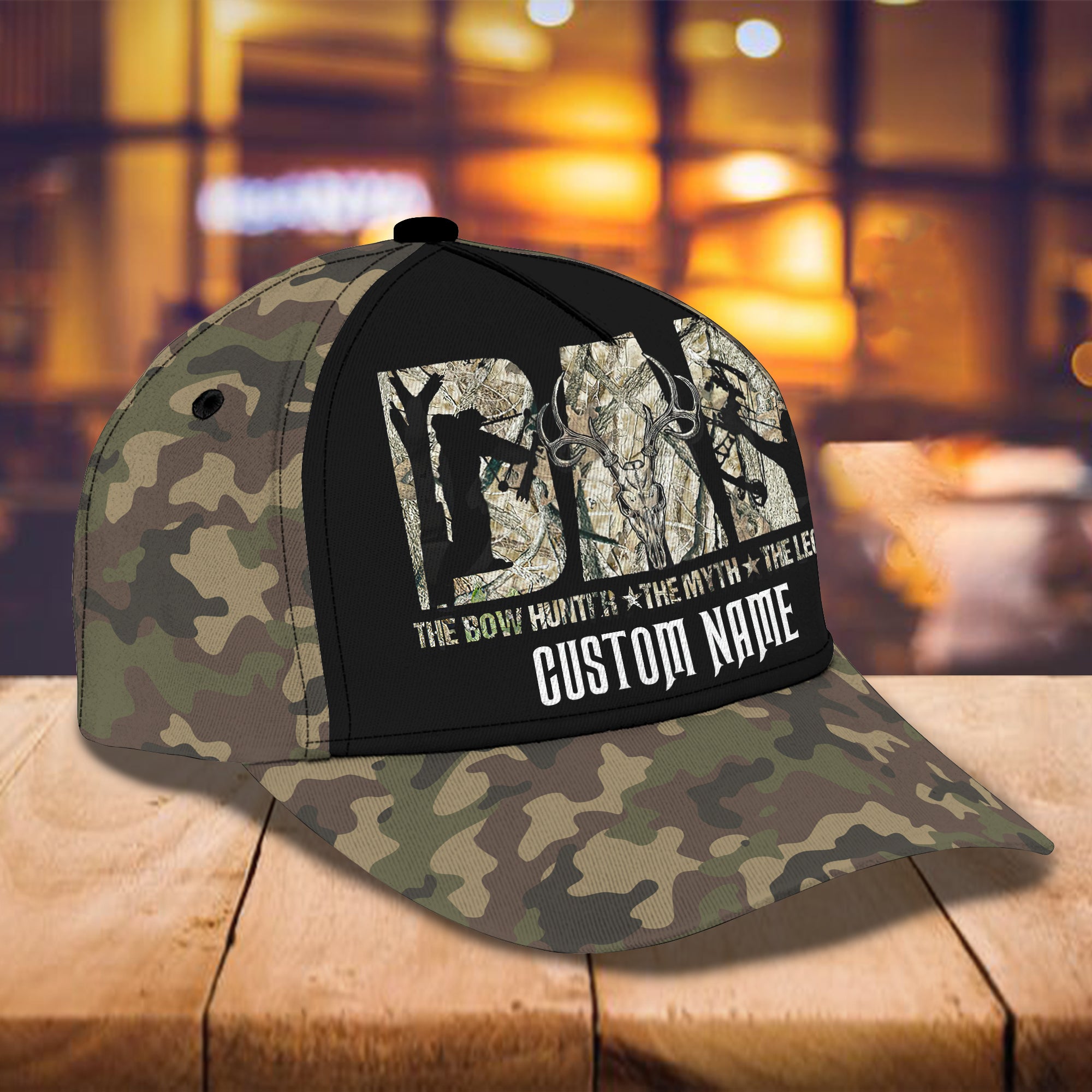 Hunting Dad - Personalized Name Cap