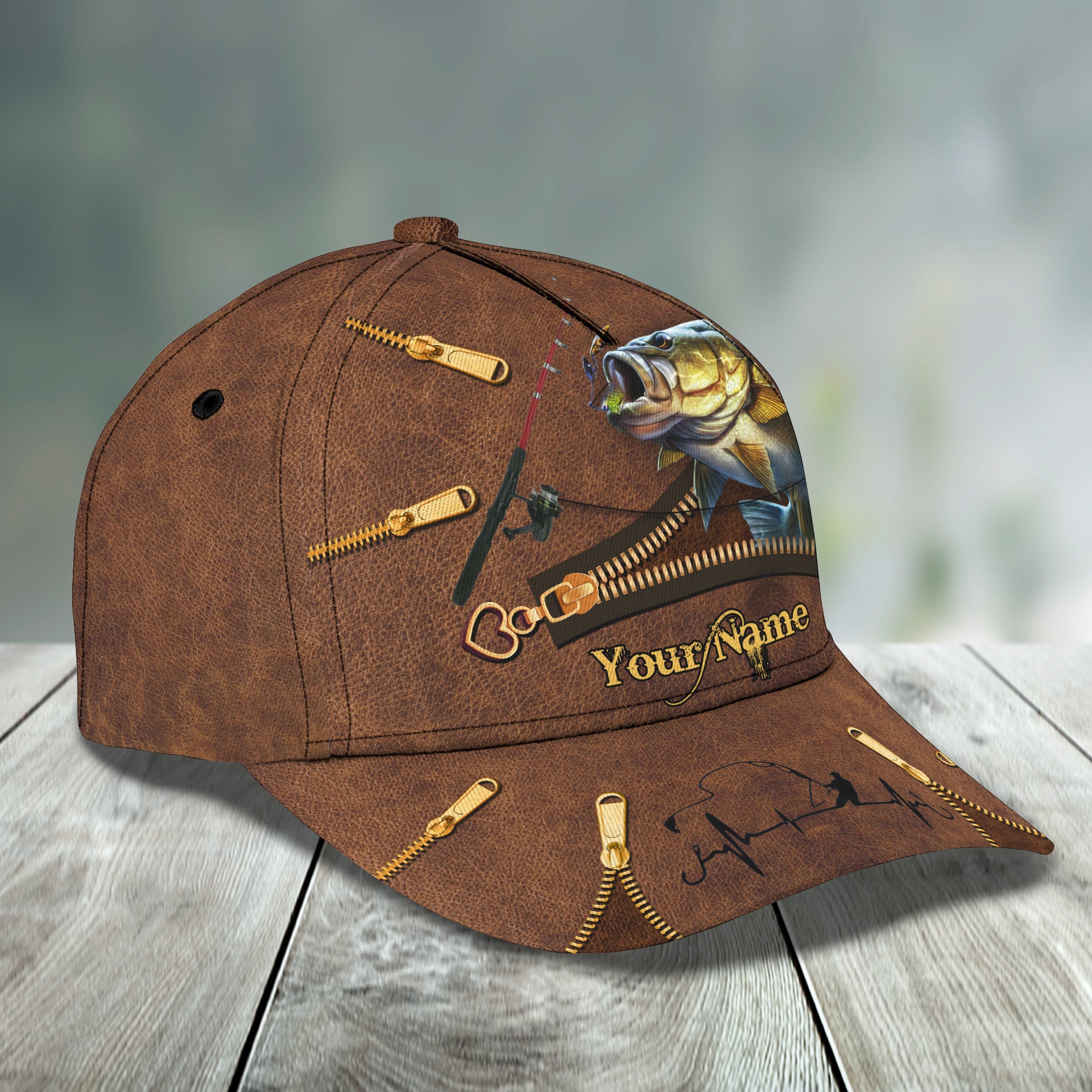 FISHING CAP2 - Personalized Name Cap - BY97