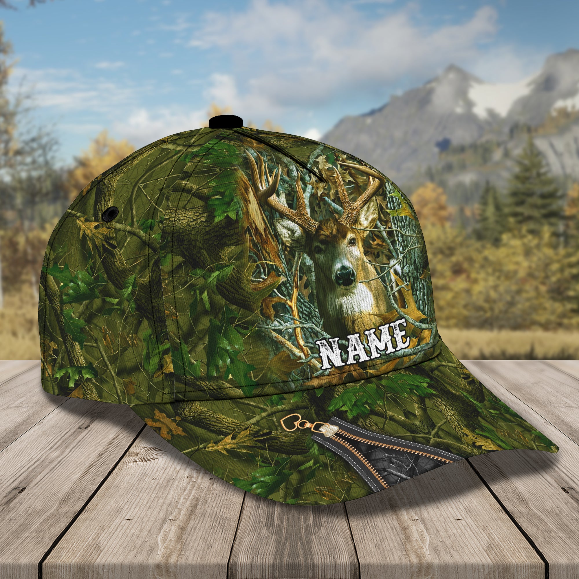 Hunting is my life - Personalized Name Cap - h2k-h6