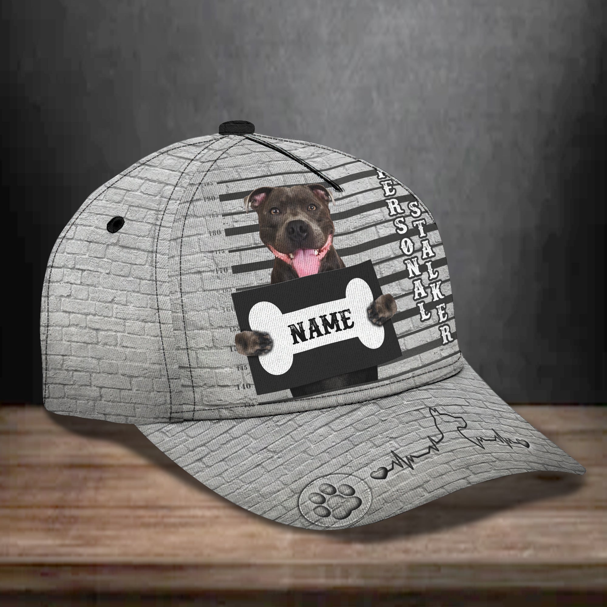 Pitbull - Personalized Name Cap - Nmd 08
