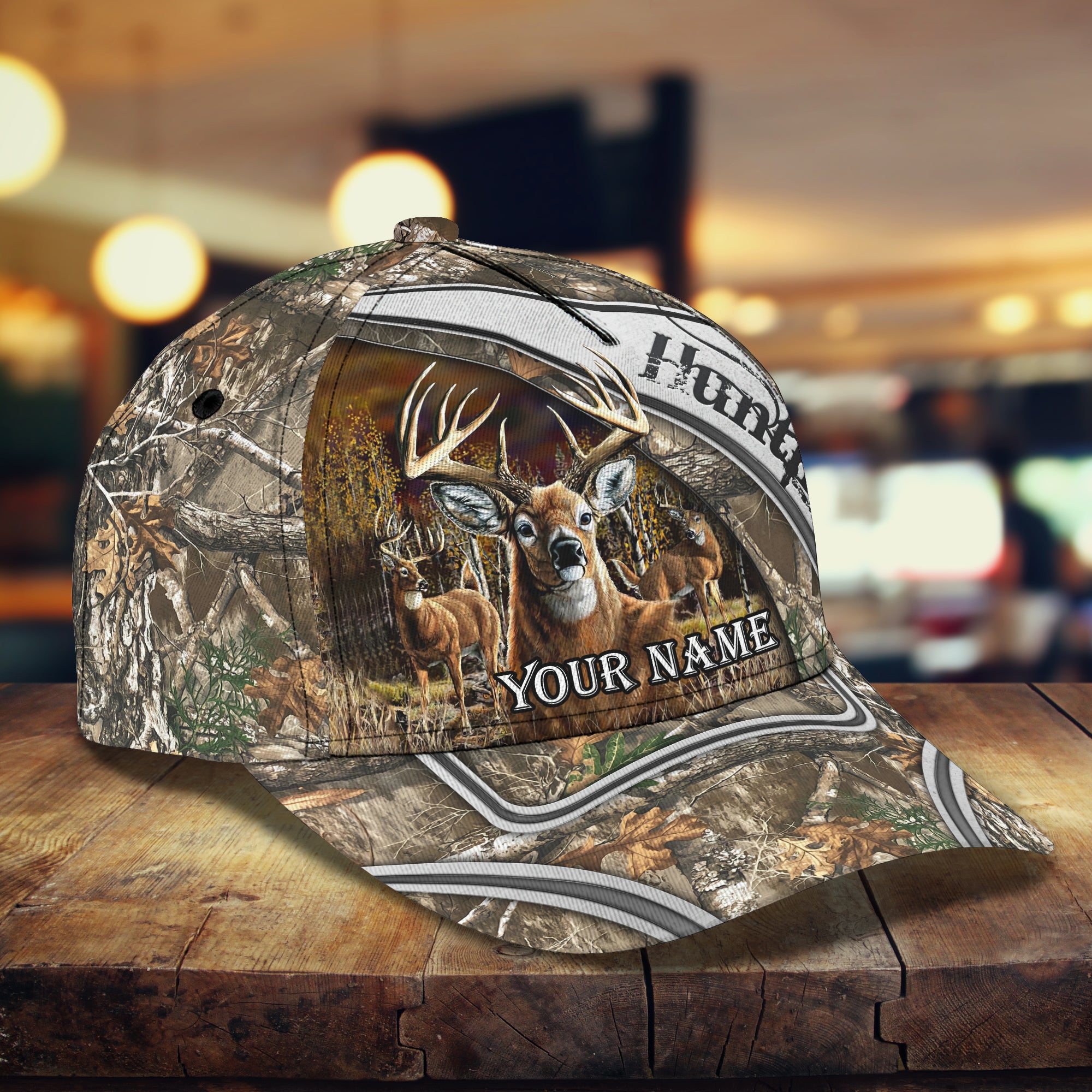 Hunting - Personalized Name Cap 10 - TAD