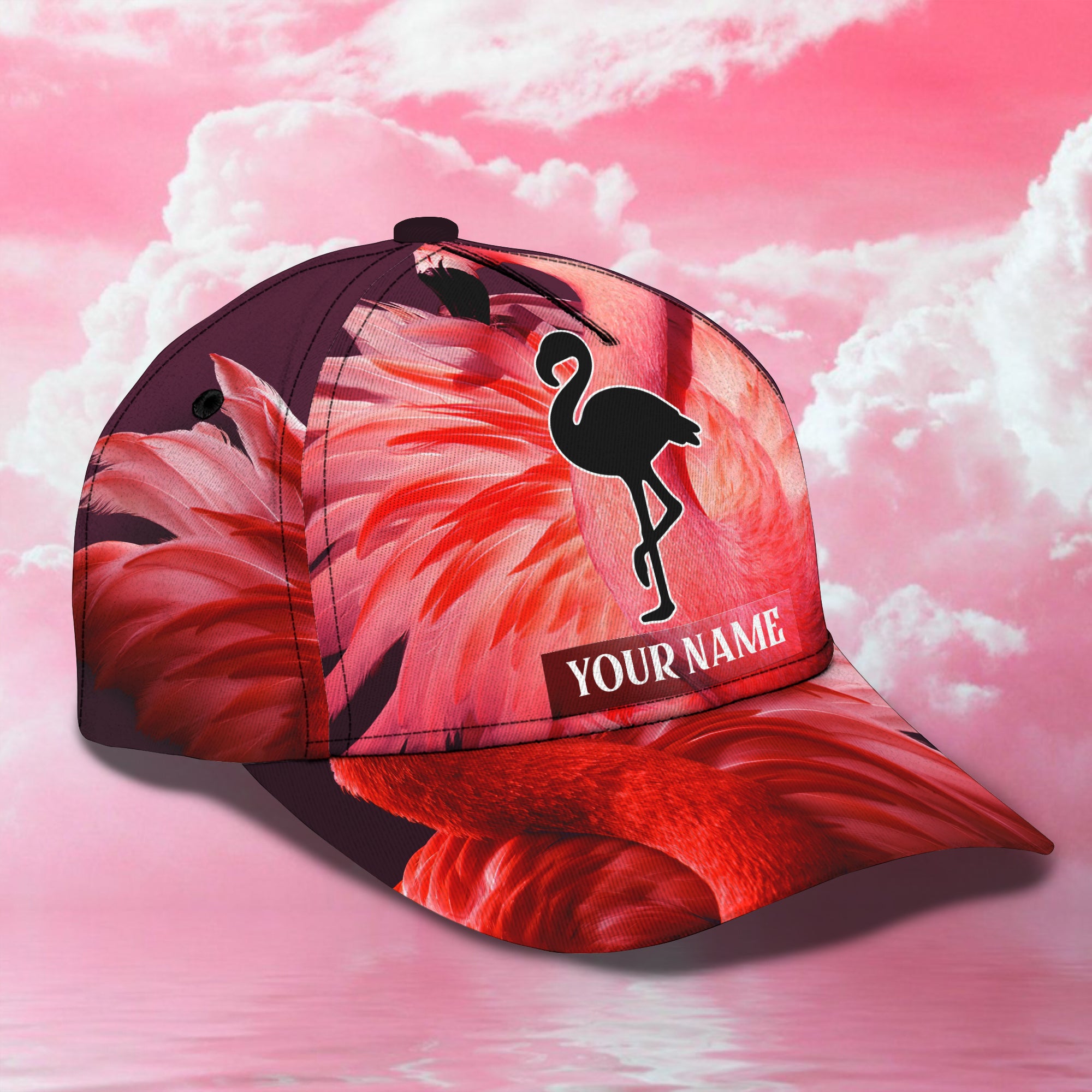 Beautiful Flamingo- Personalized Name Cap 05- Lta98
