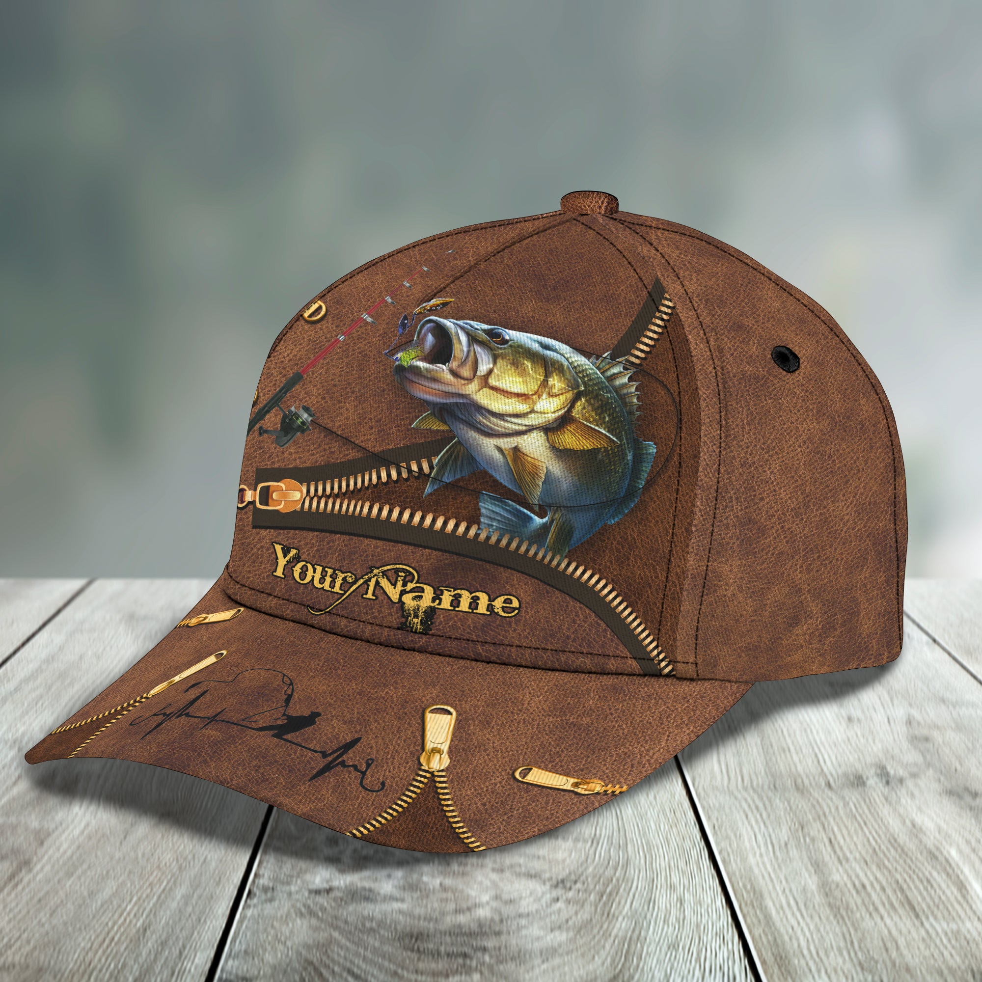 FISHING CAP2 - Personalized Name Cap - BY97