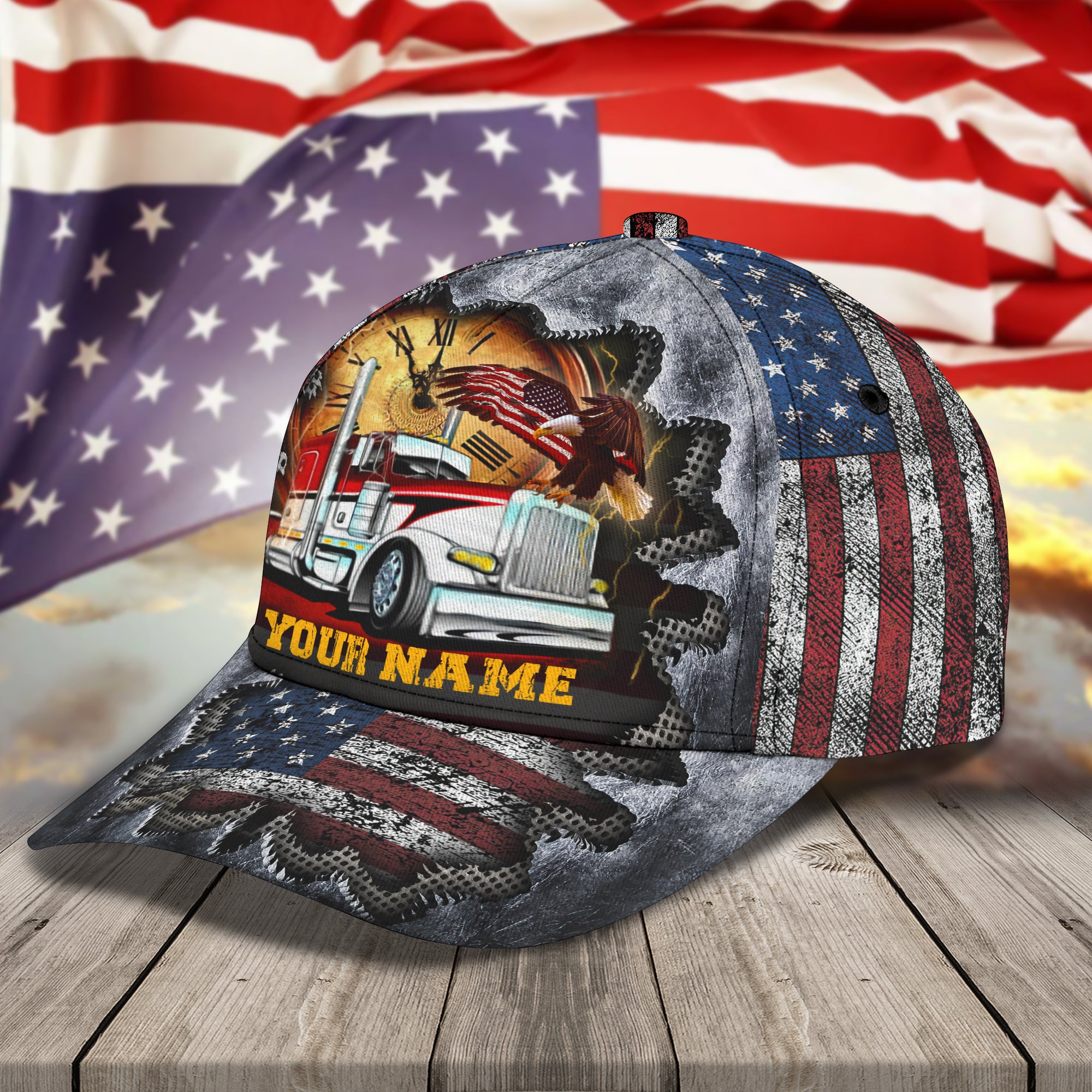 I am trucker cool - Personalized Name Cap - Lst149