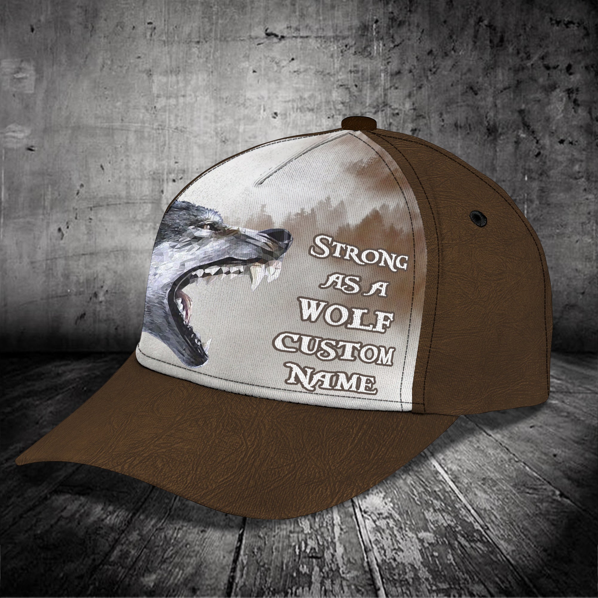 Wolf - Personalized Cap