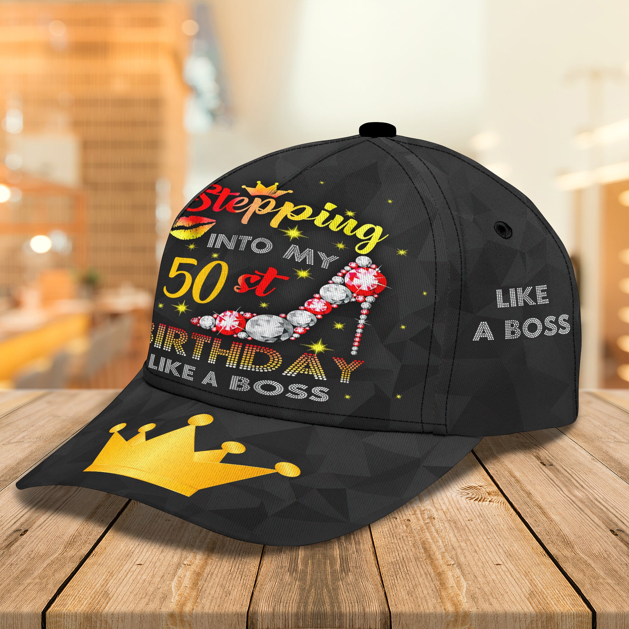 Like A Boss - Personalized Number Cap - Co98