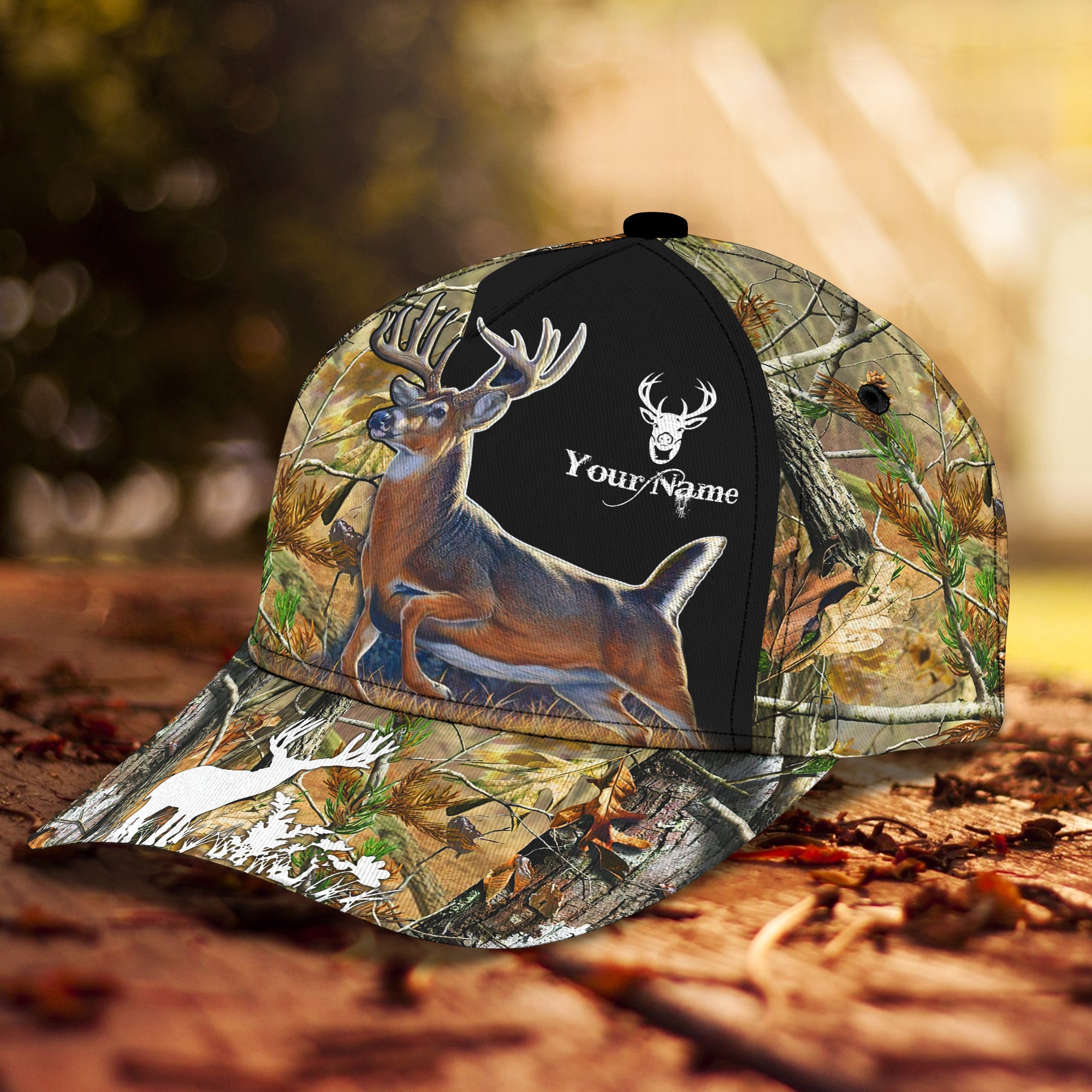 Deer Hunting - Personalized Name Cap - TT99-116