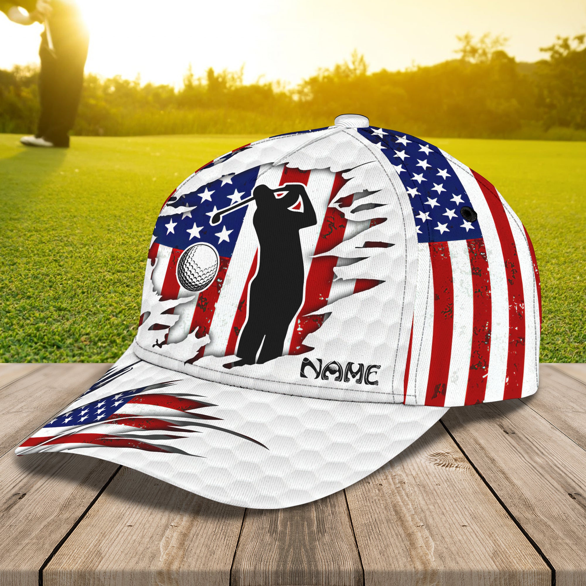 Golf New - Personalized Name Cap - Co98