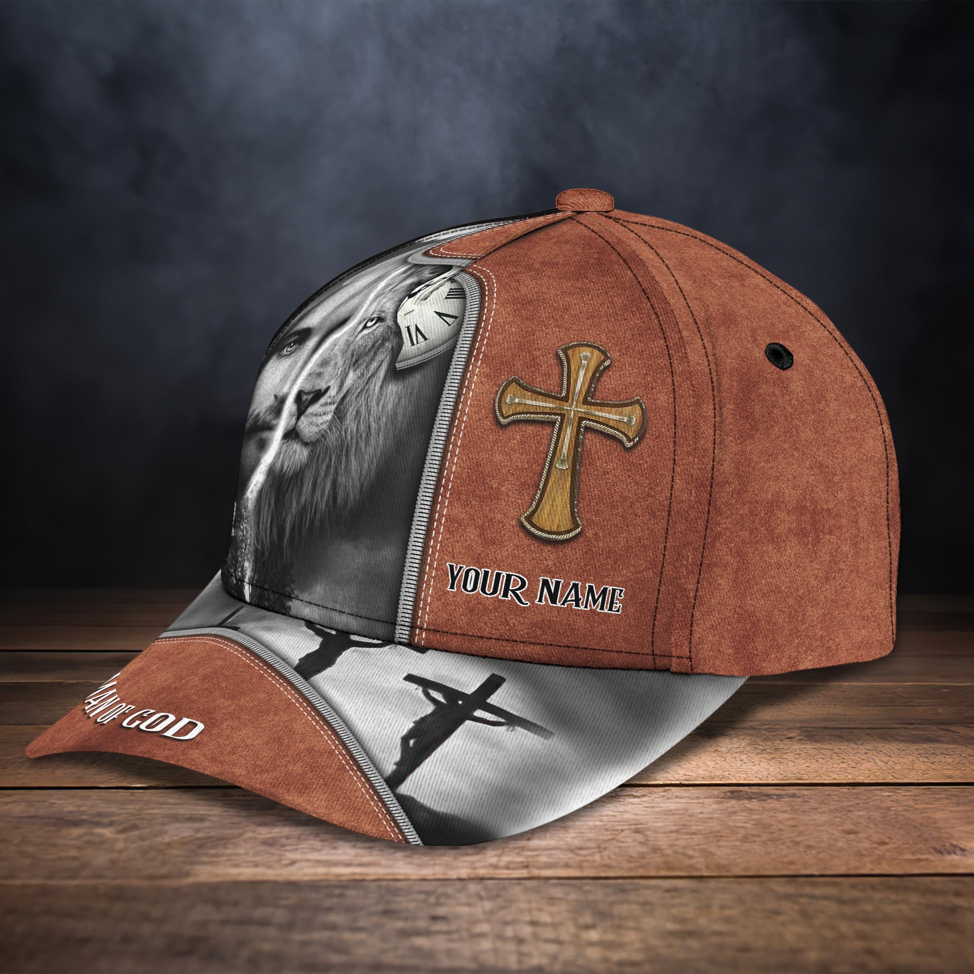 MAN OF GOD  - Personalized Name Cap - Tt99-138