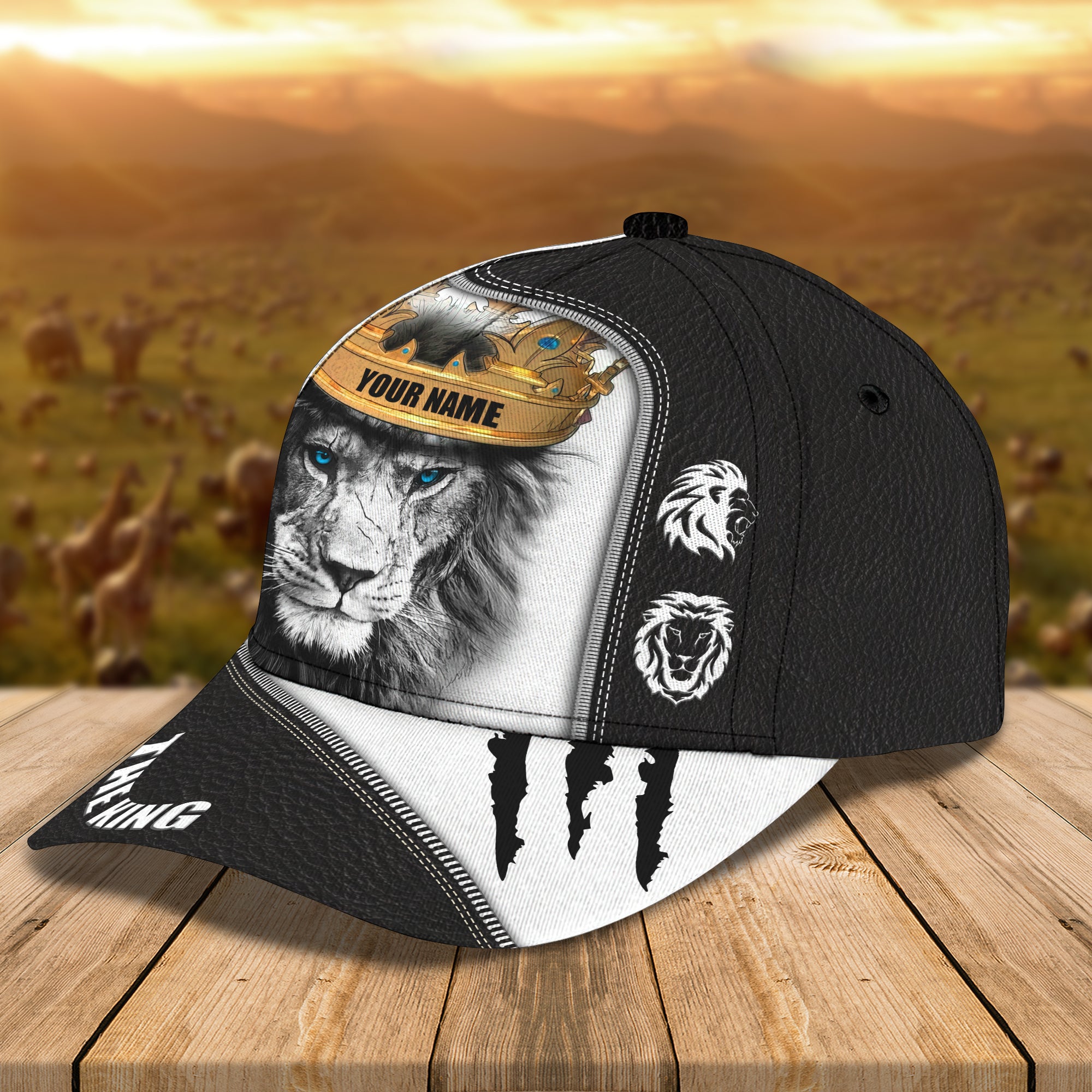 THE KING - Personalized Name Cap 01- RINC98