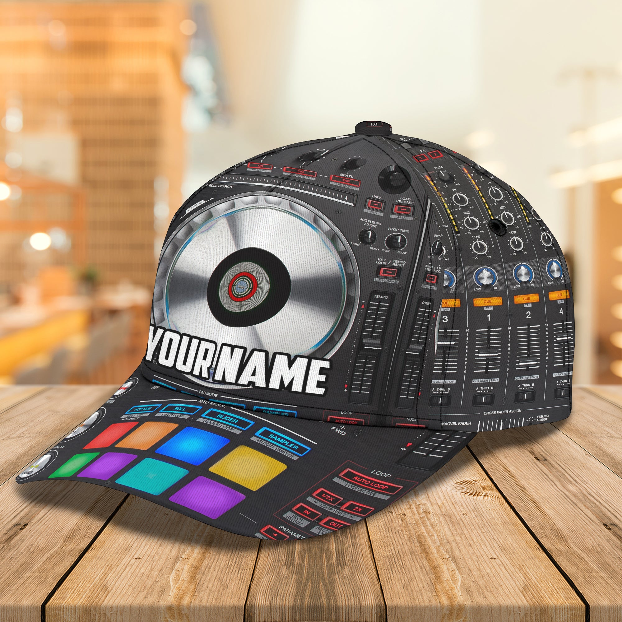 DJ - Personalized Name Cap  - ATM2K01