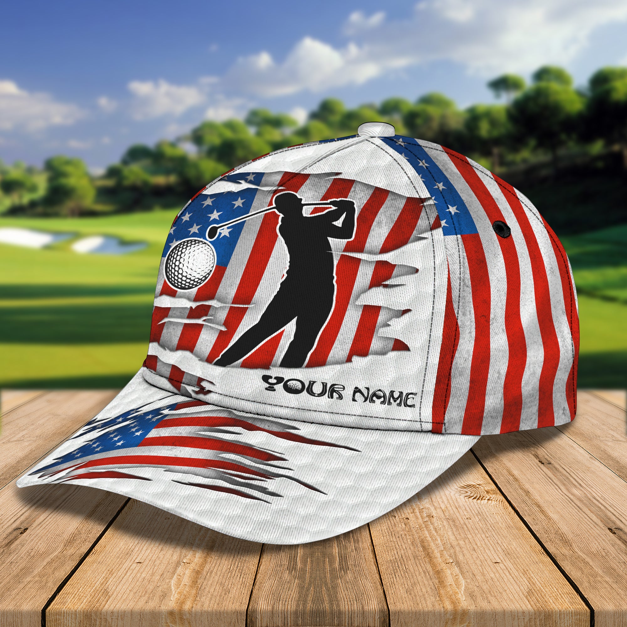 Golf TP01 - Personalized Name Cap - NBTT