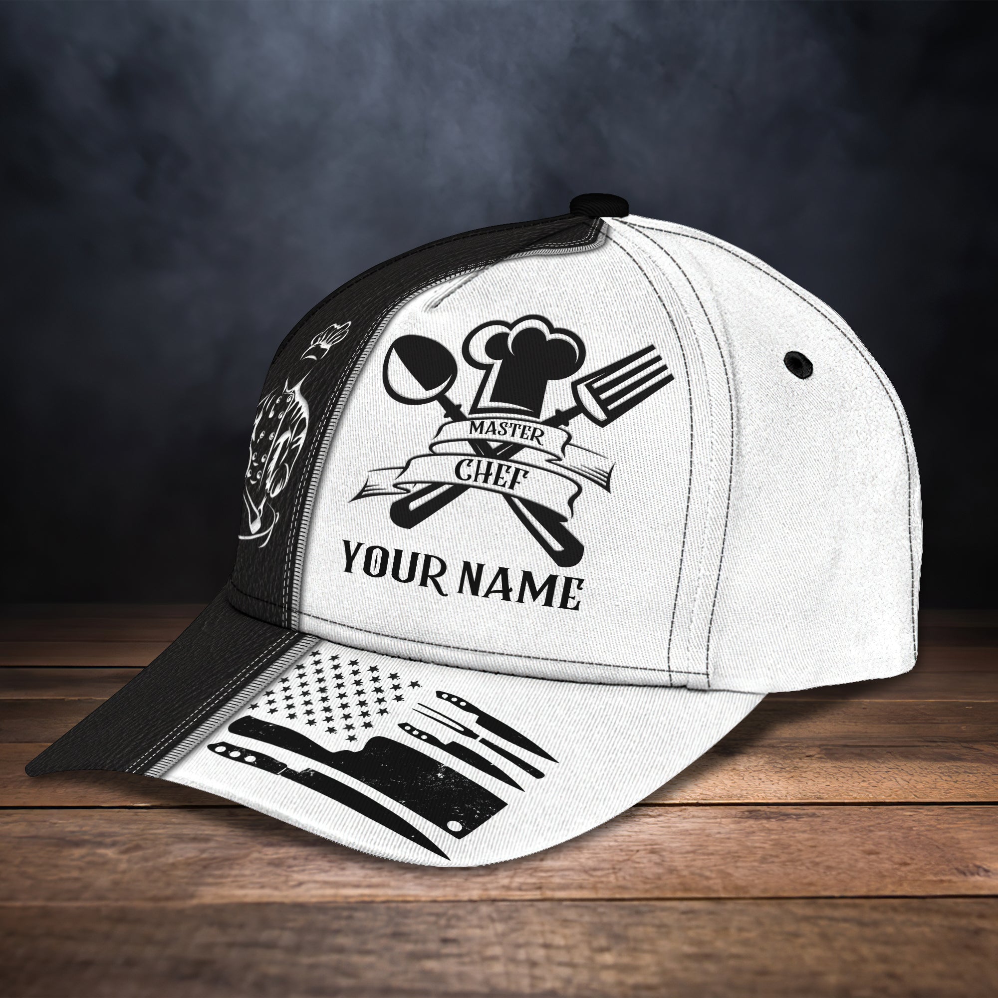 Master chef - Personalized Name Cap - Lst149