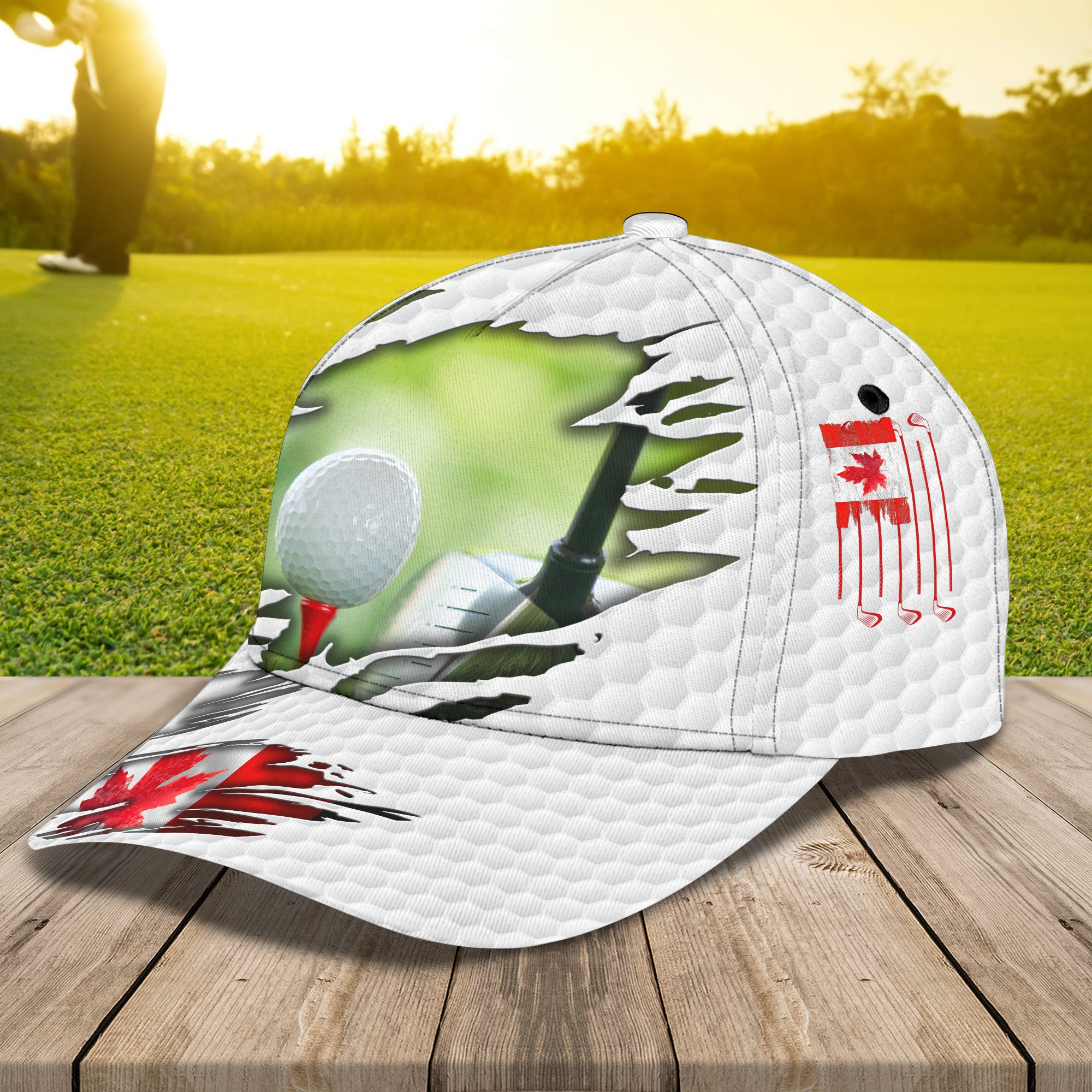 Golf - Personalized Name Cap - Atm2k-68
