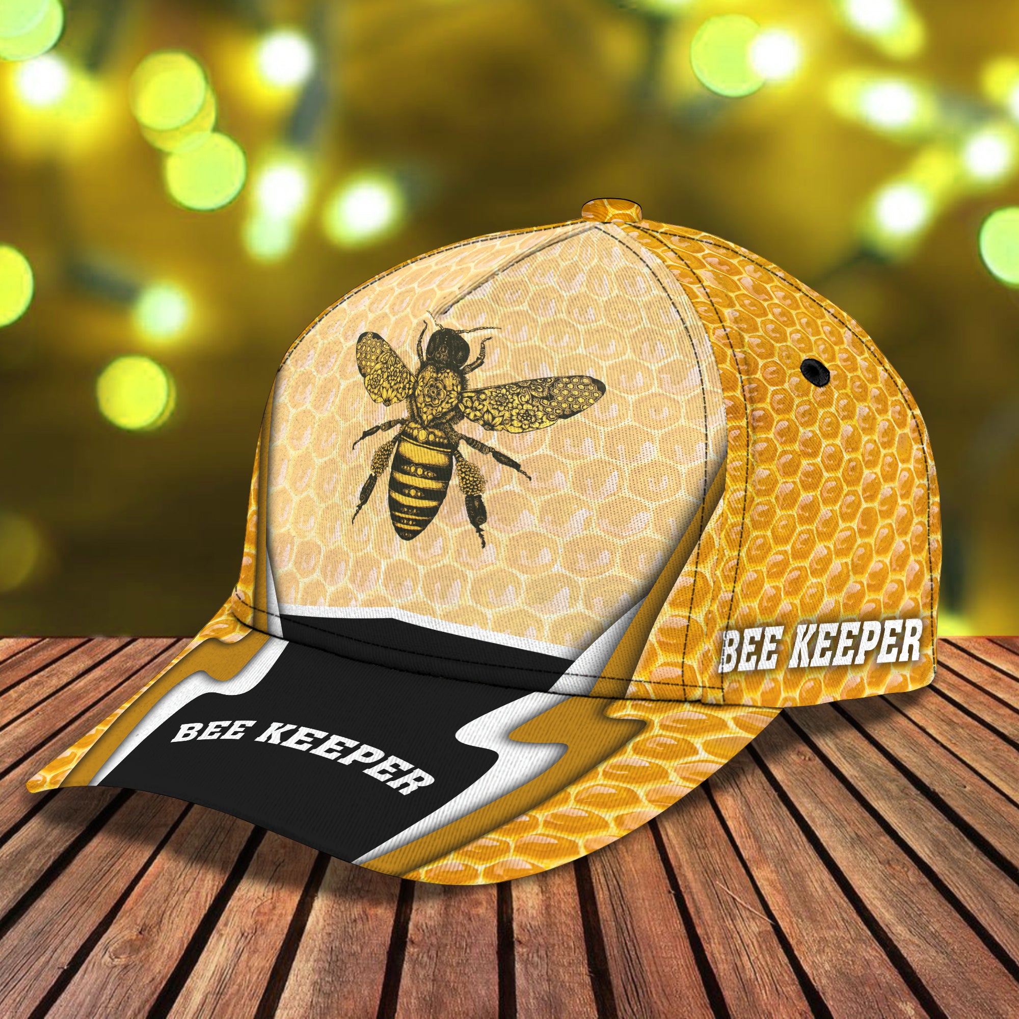 Bee Keeper - Personalized Name Cap For Bee Keeper - Hez98 02