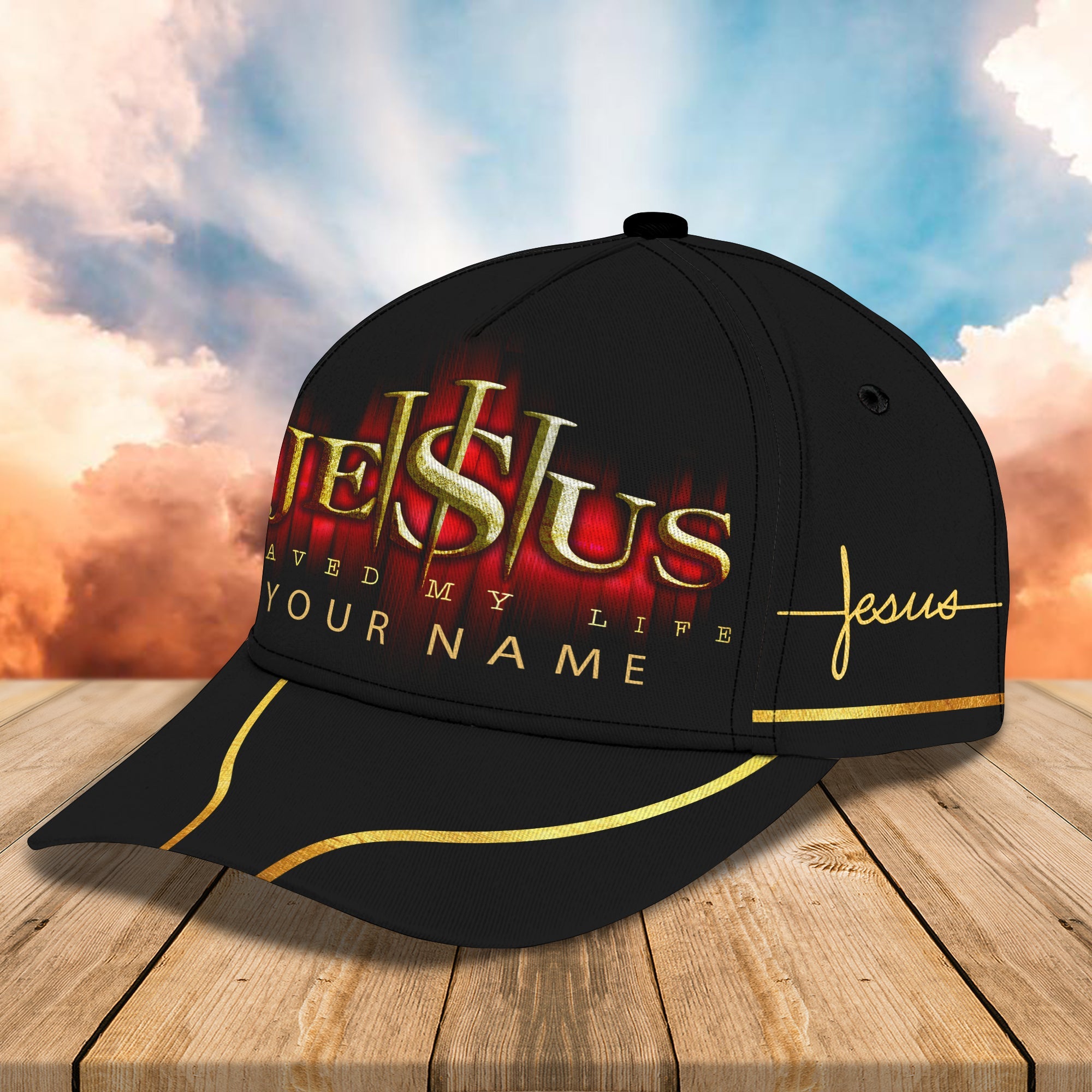 Hadn - Personalized Name Cap - Jesus