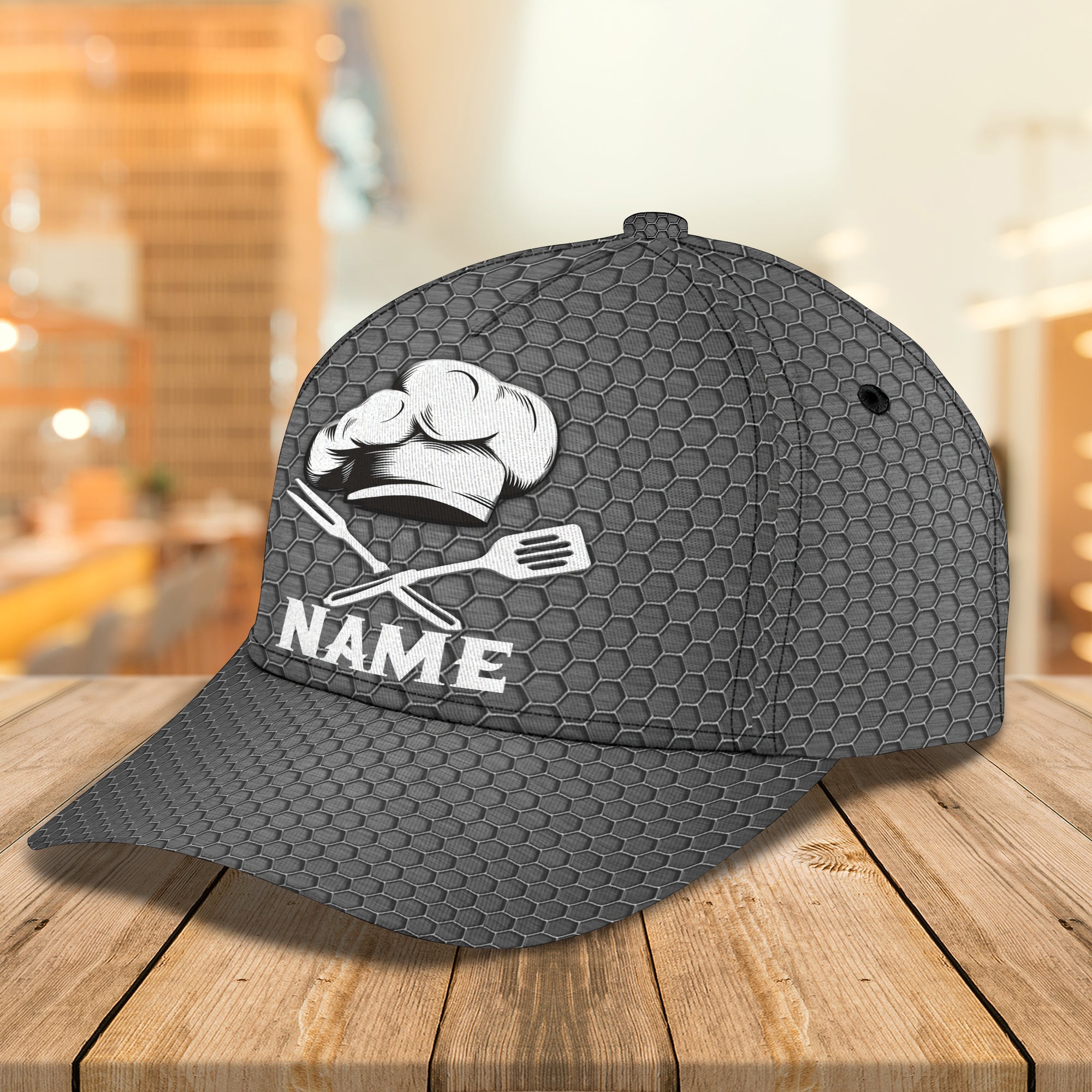 Chef - Personalized Name Cap 9