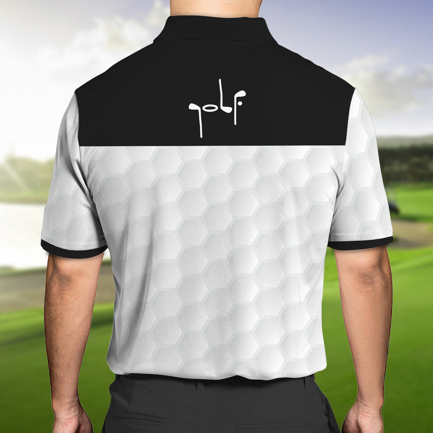 Golf - Personalized Name 3D Polo Shirt - dat93-003