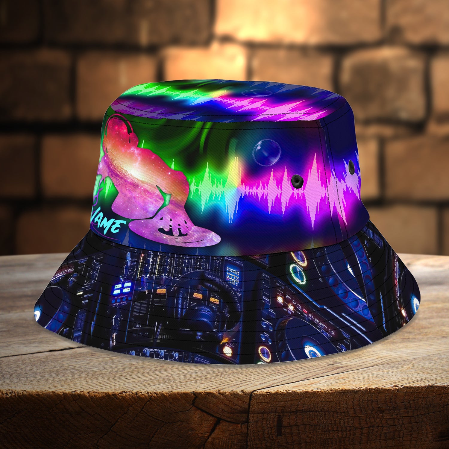 Custom Bucket Hat - DJ - Fuly 22