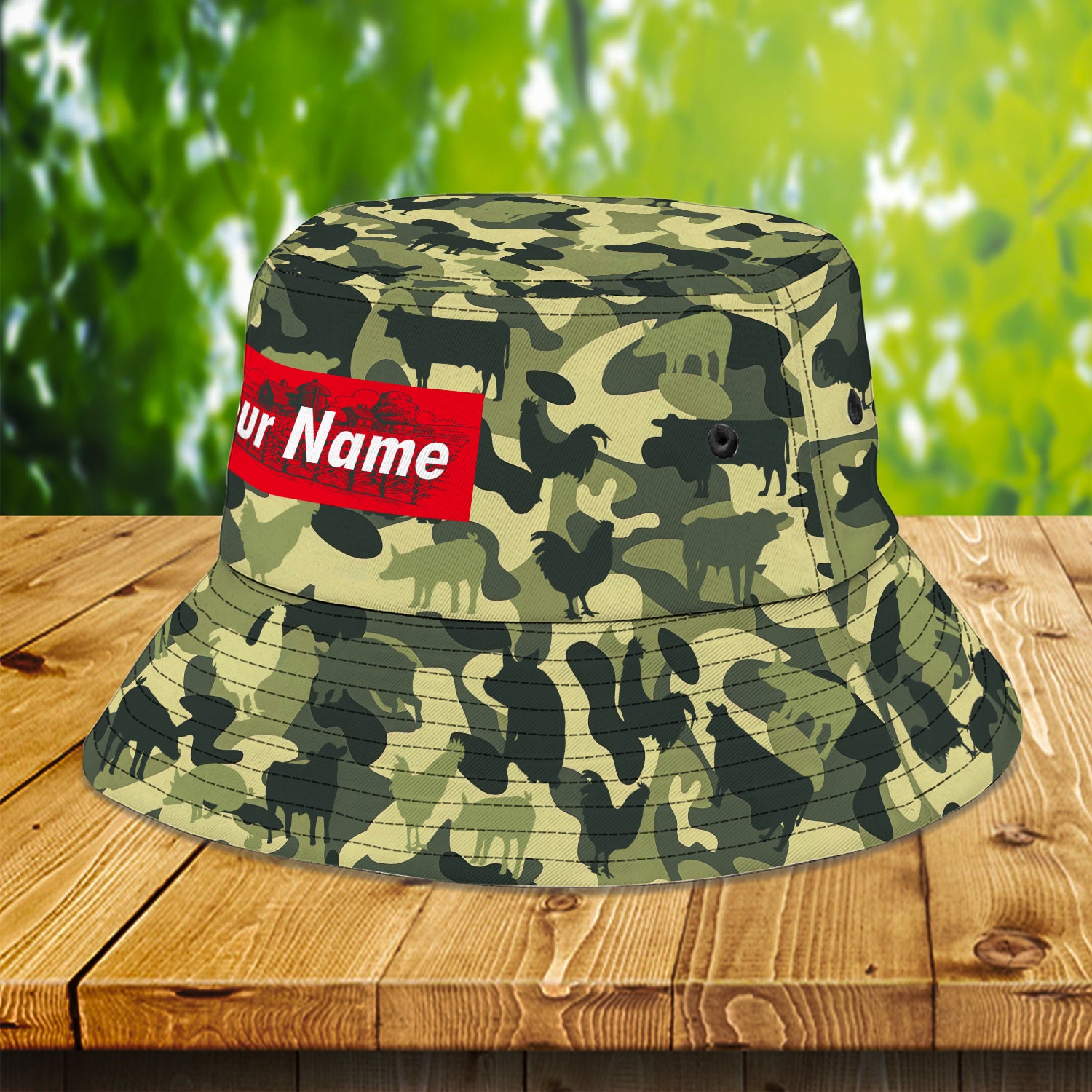 Custom Bucket Hat - Farmer - Vhv-bucket-001