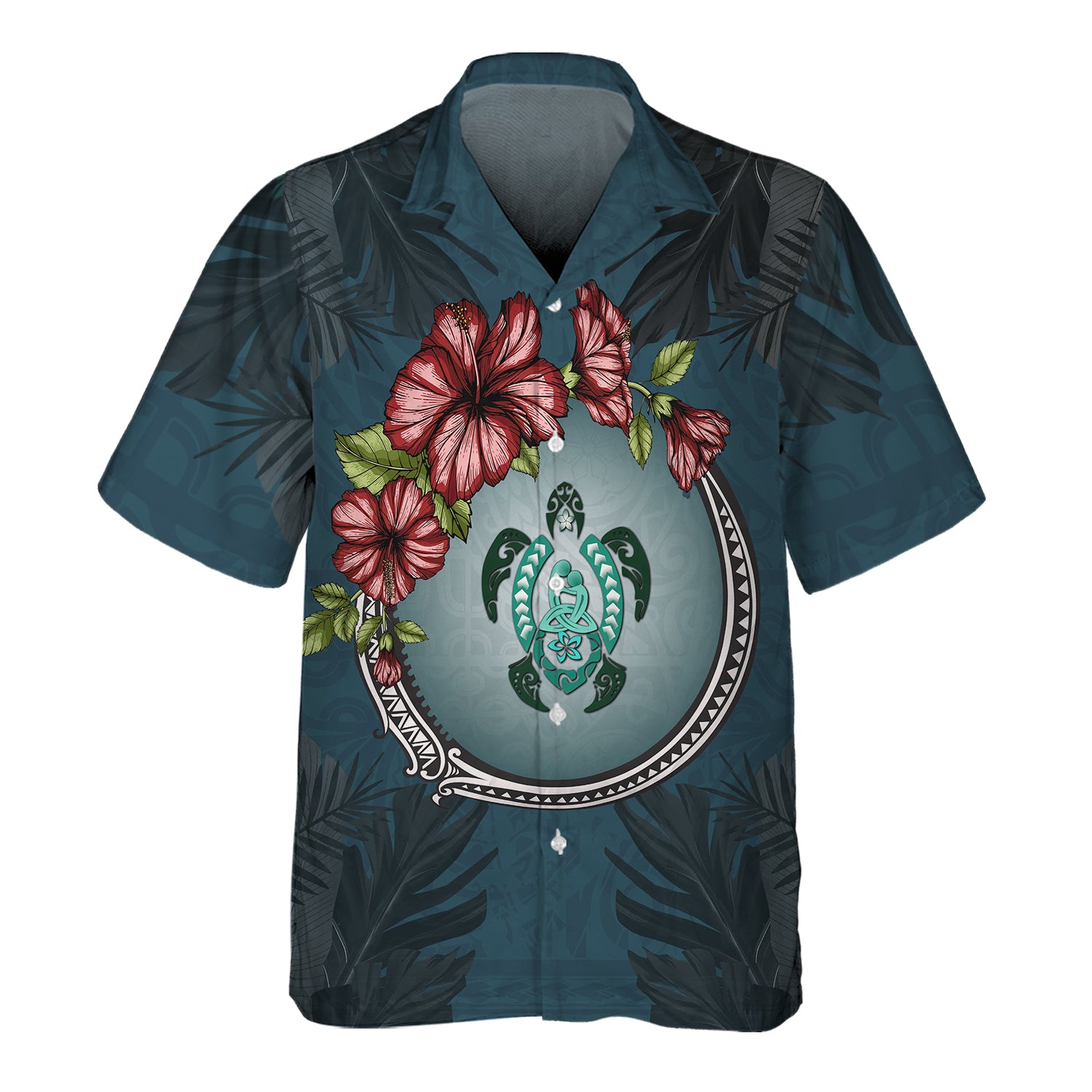 Puerto Rico Hibiscus - 3D Hawaiian Men's - NA93