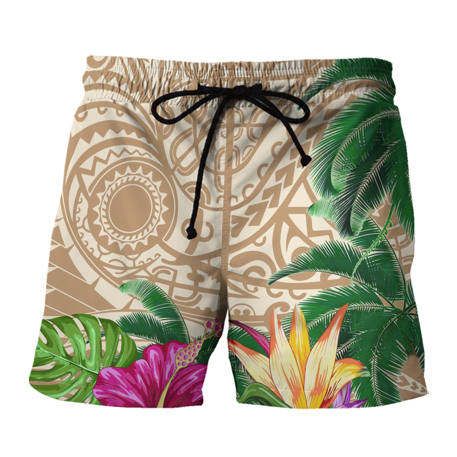 Puerto Rico Turtle - 3D Hawaiian Men's - NA93