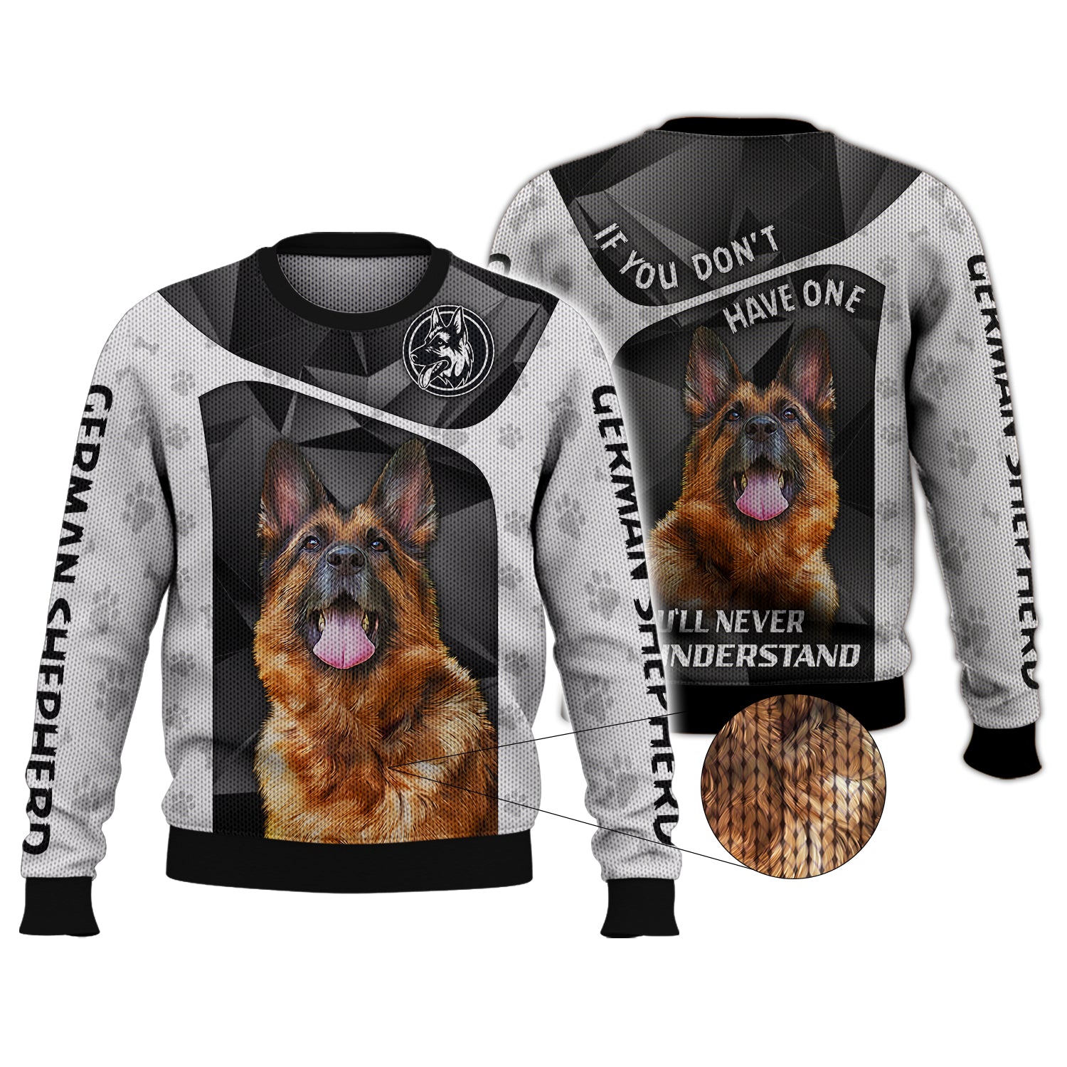 German Shepherd You Don't Understand - 3D Full Print - QB95