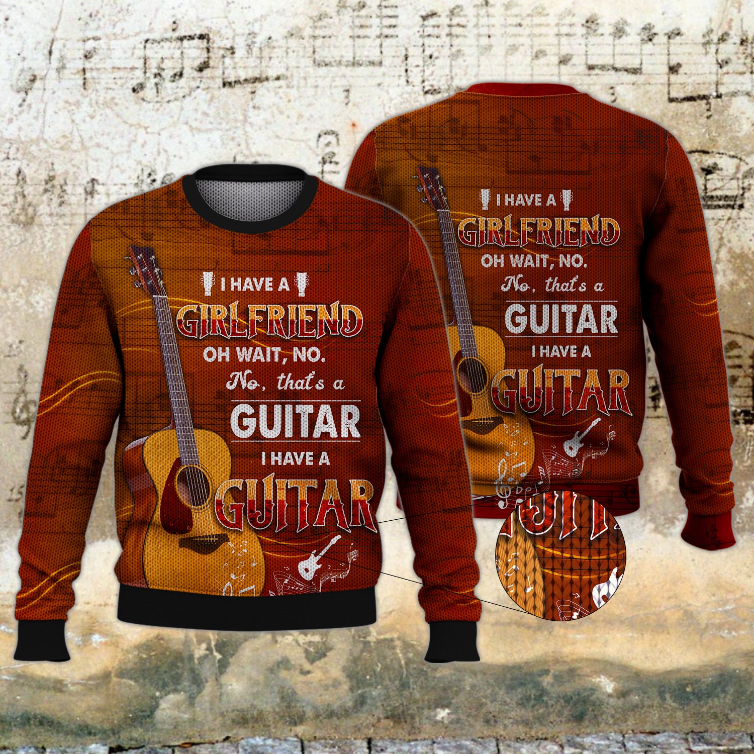 My Girl Friend Is Guitar - 3D Full Print - Co98 413