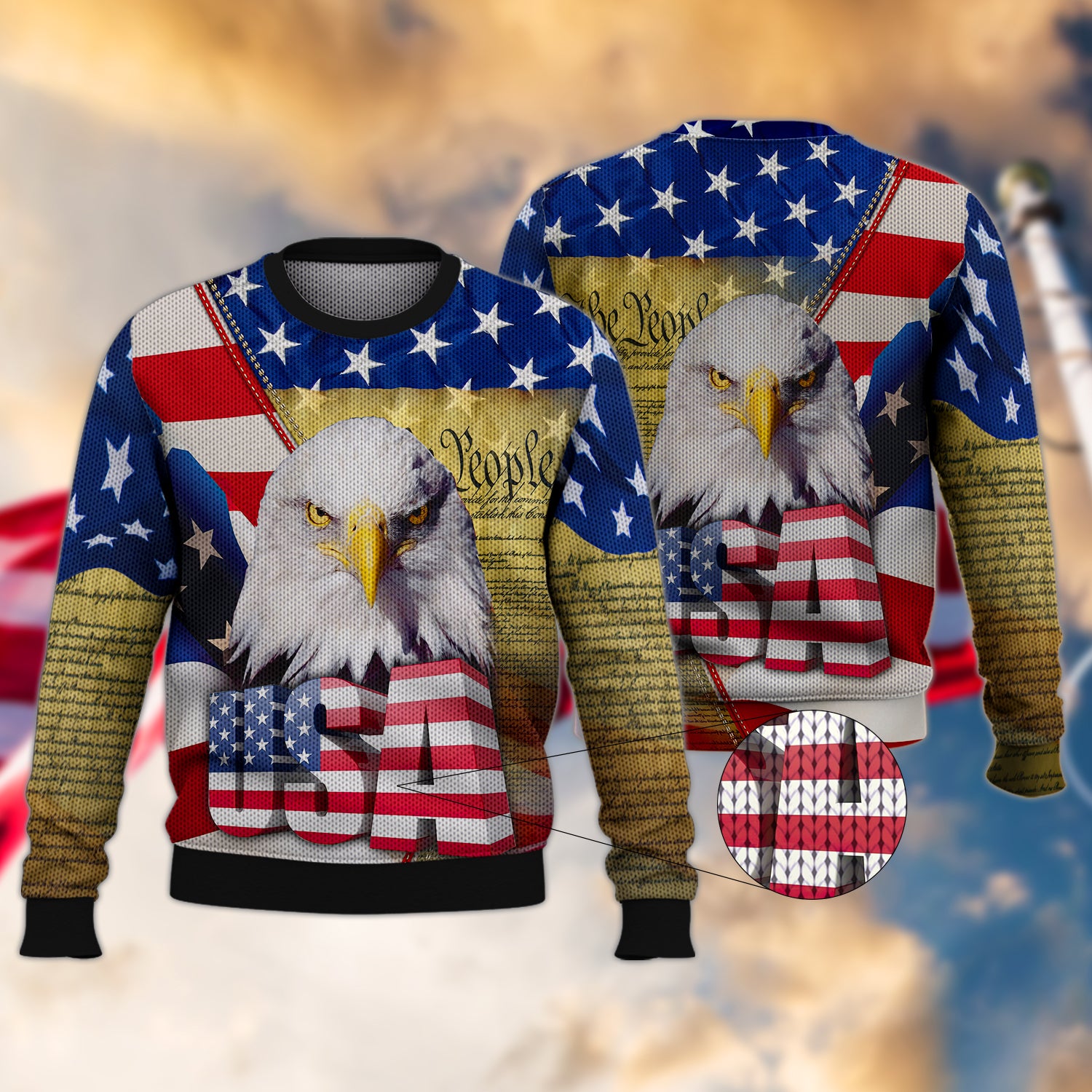 Eagle American Hawaiian Shirt - Independence Day Is Coming - 3D Full Print