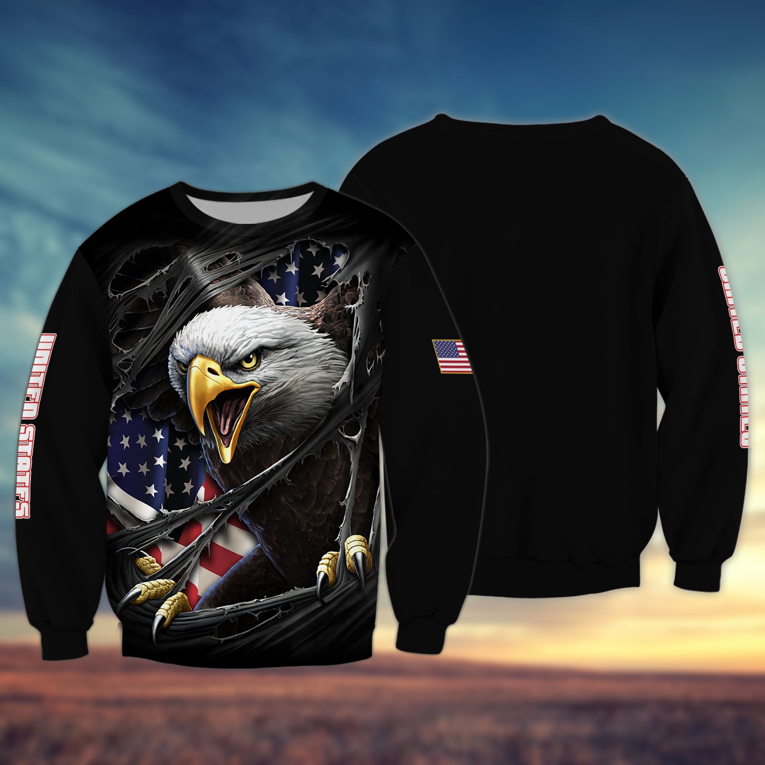 Eagle American Pride 3D Full Print 03