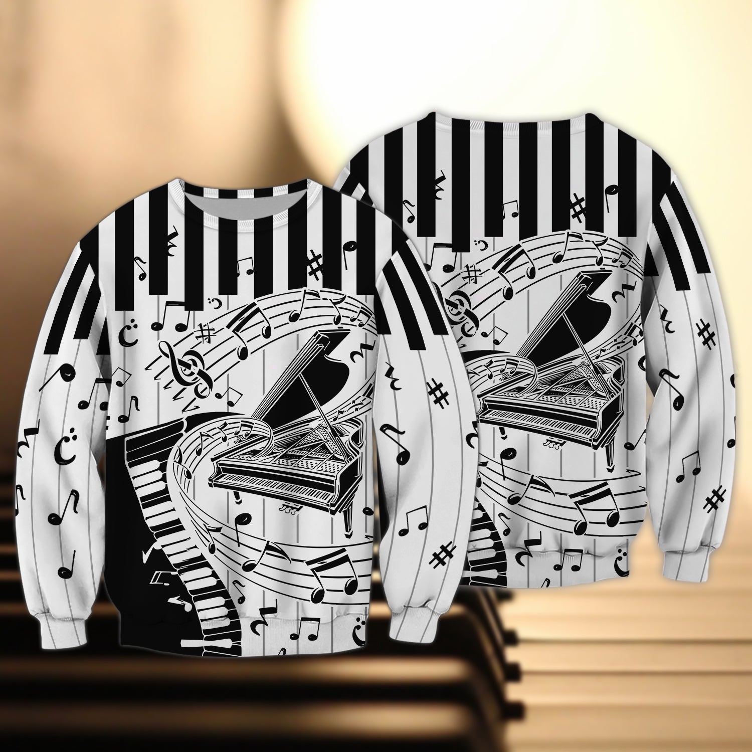 Piano - 3D Full Print - 410