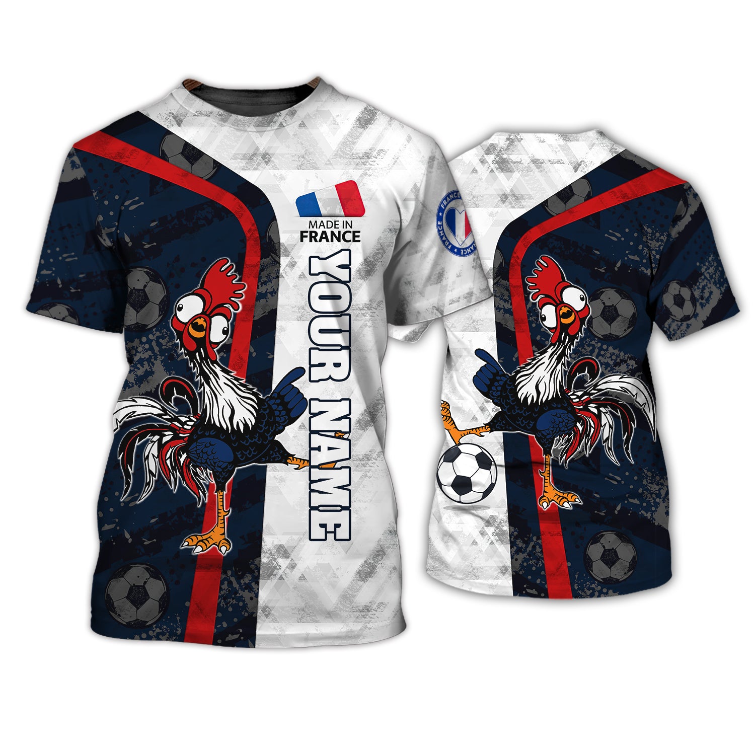 Rooster France Football Champion Personalize Shirt