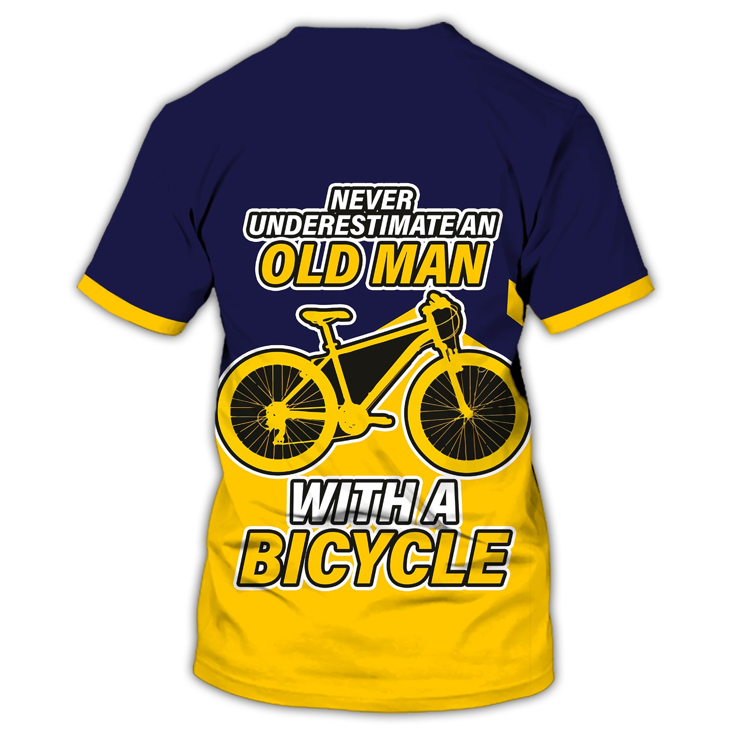 Premium Men's Cycling T Shirt Old Man - Hdmt