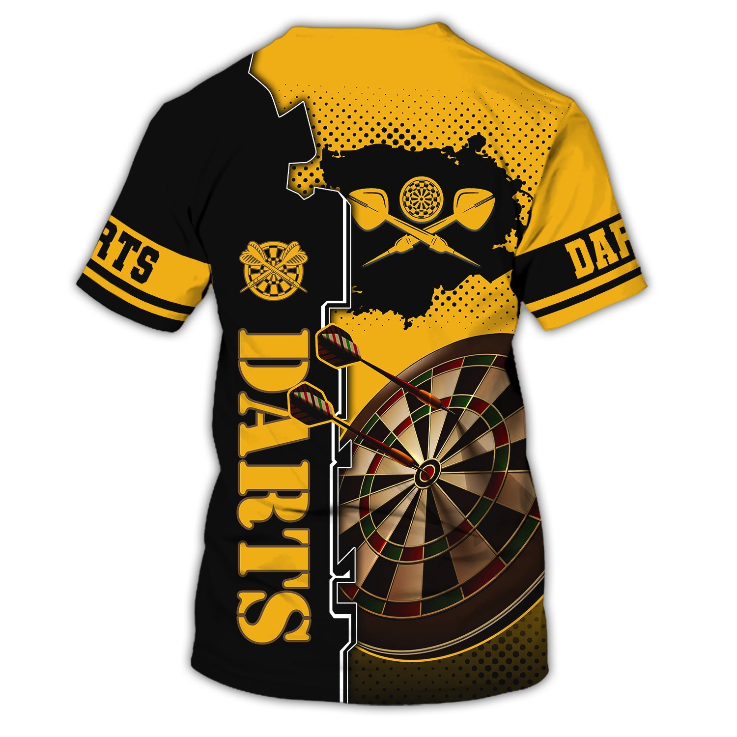 Darts - Personalized Name 3D Tshirt - Tad 8386