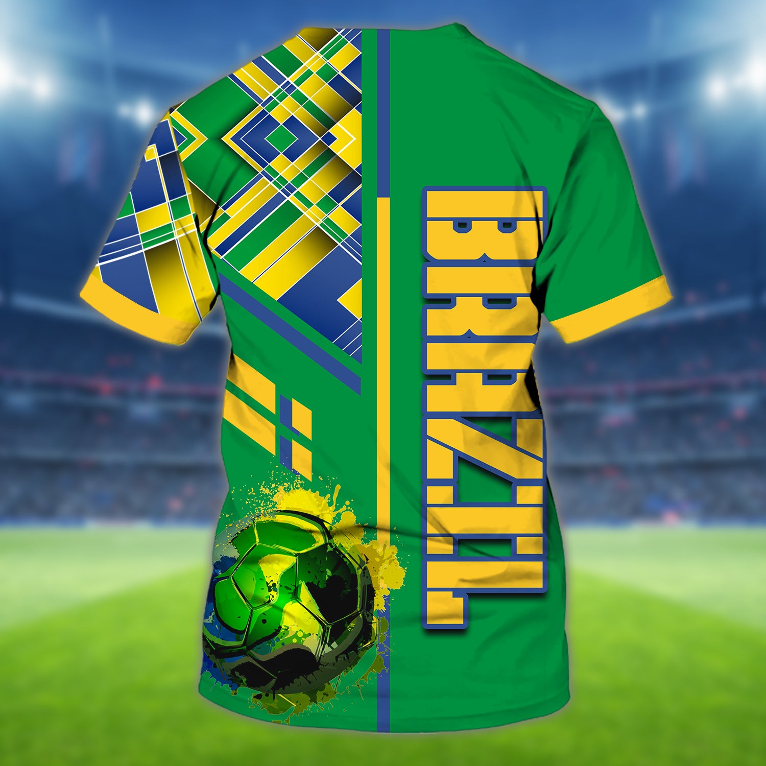 Brazil Fans Design Shirt 3D Tshirt For The Brazil Fans