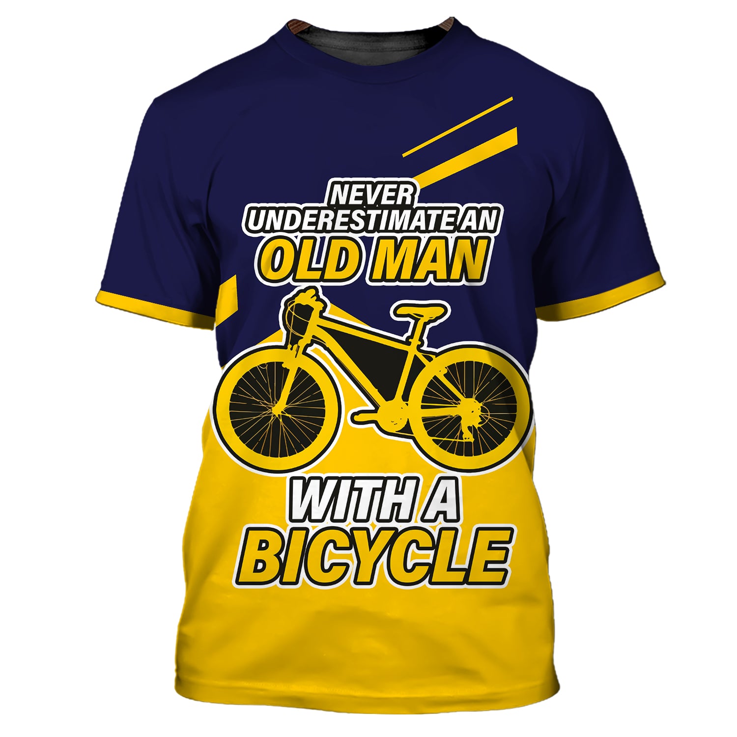 Premium Men's Cycling T Shirt Old Man - Hdmt