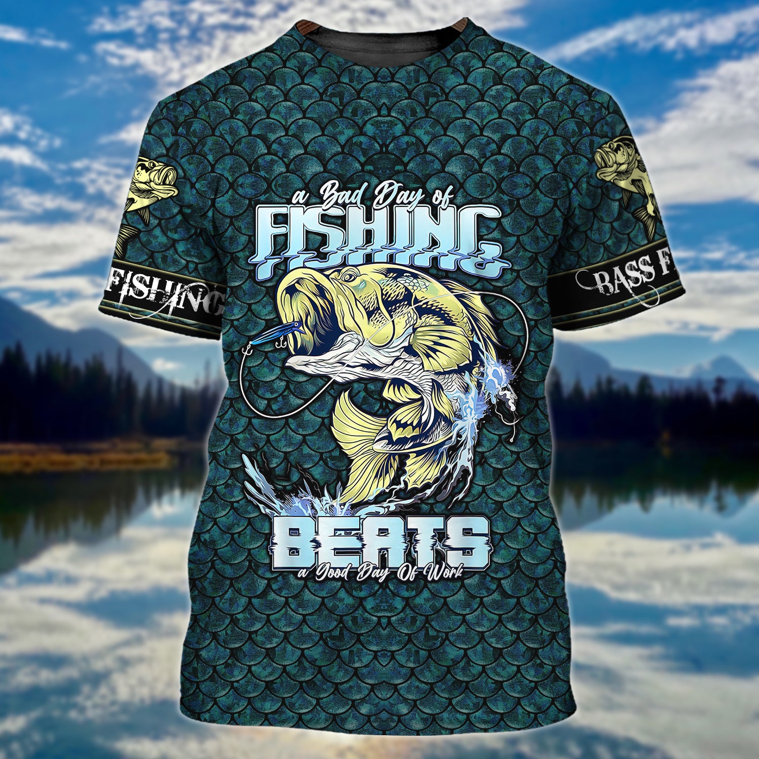 Bass Fishing - 3D Full Print - TT99-957