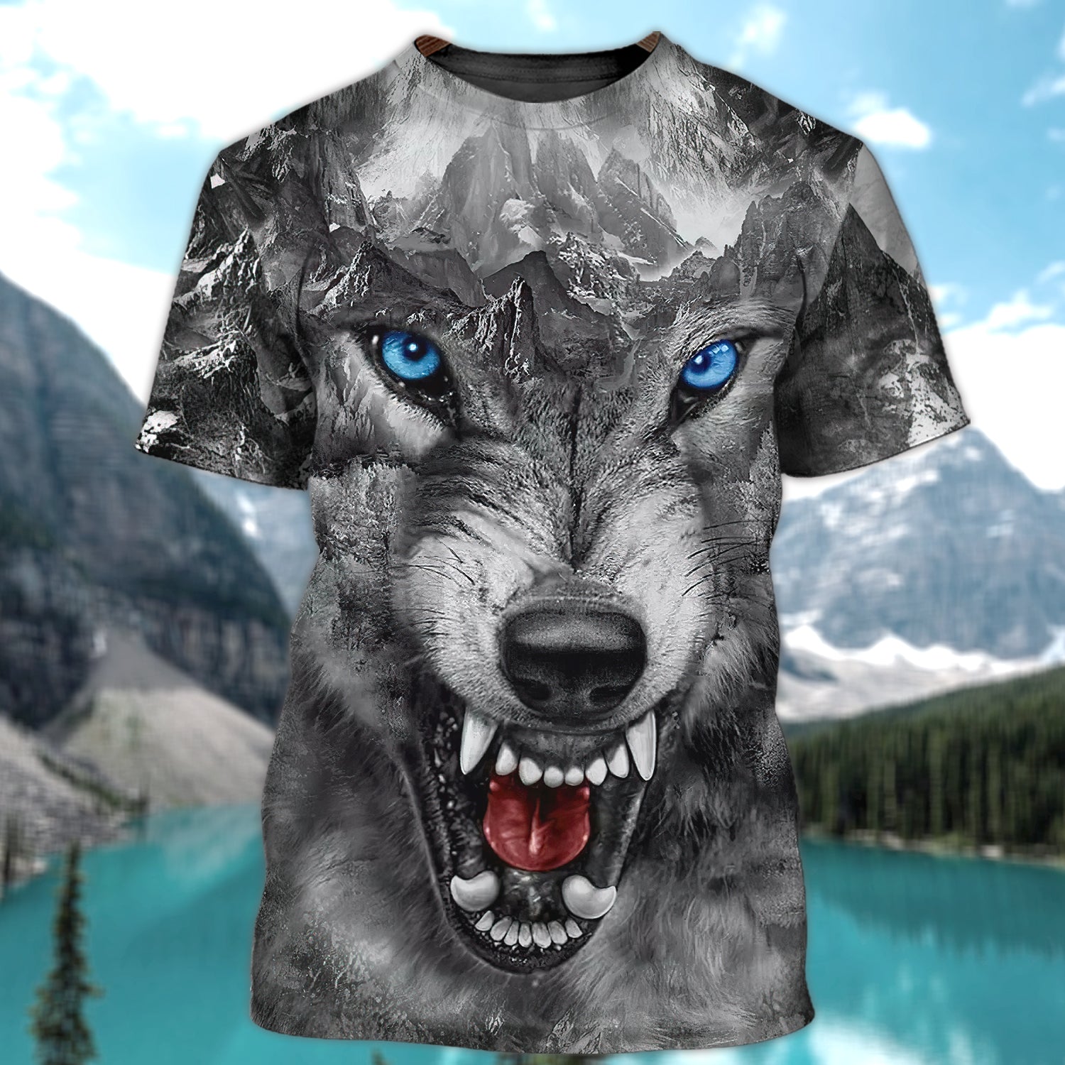 Wolf 4  - 3D Full Print - Nsd99