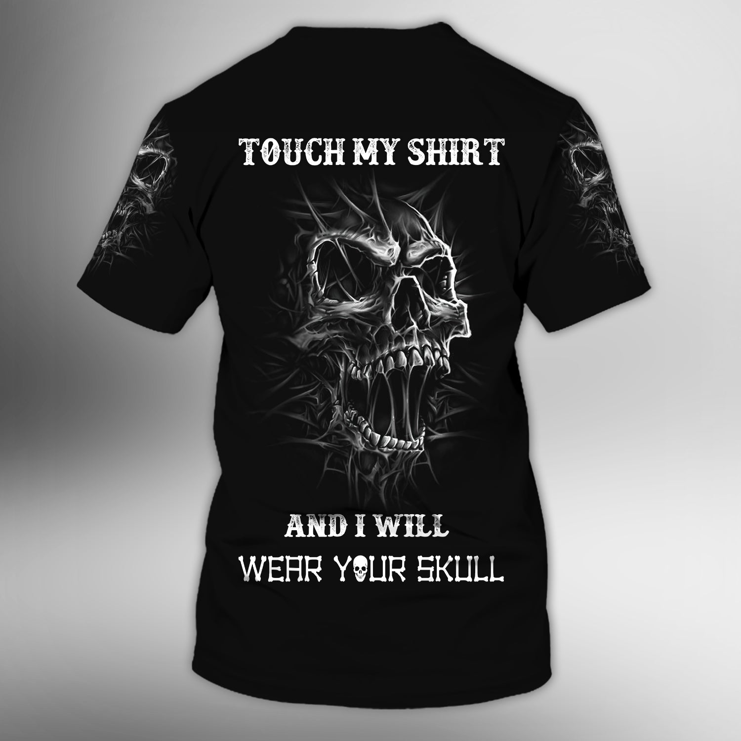 Don't touch my shirt - Personalized Name 3D Tshirt - Nmd 34