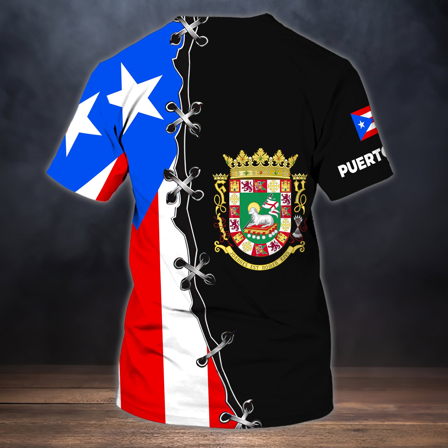 PUERTO RICO 3979 - Personalized Name 3D T Shirt - NBTT